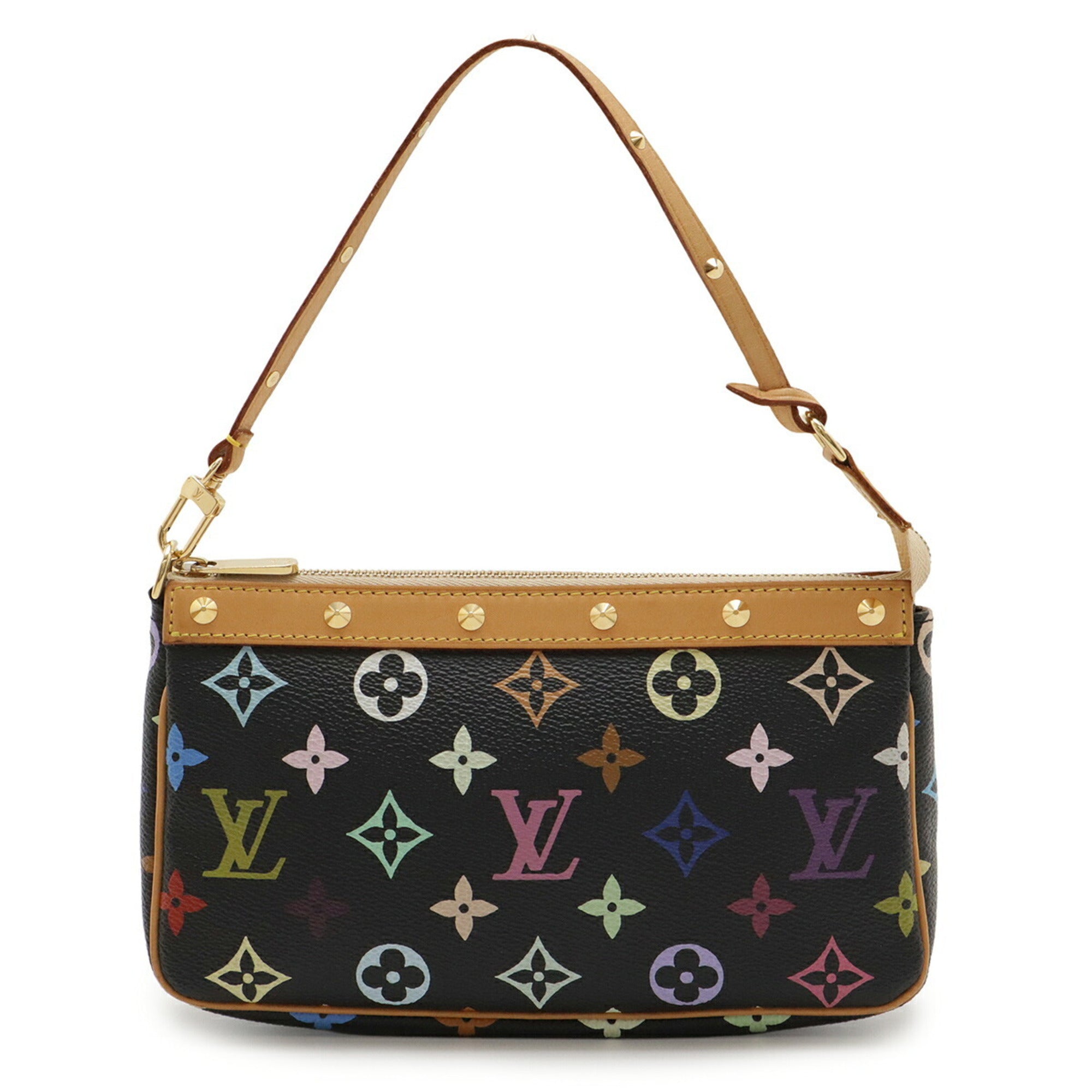 Louis Vuitton Monogram Multicolore Black Noir Monogram Multicolore Pochette (Pre-Owned)