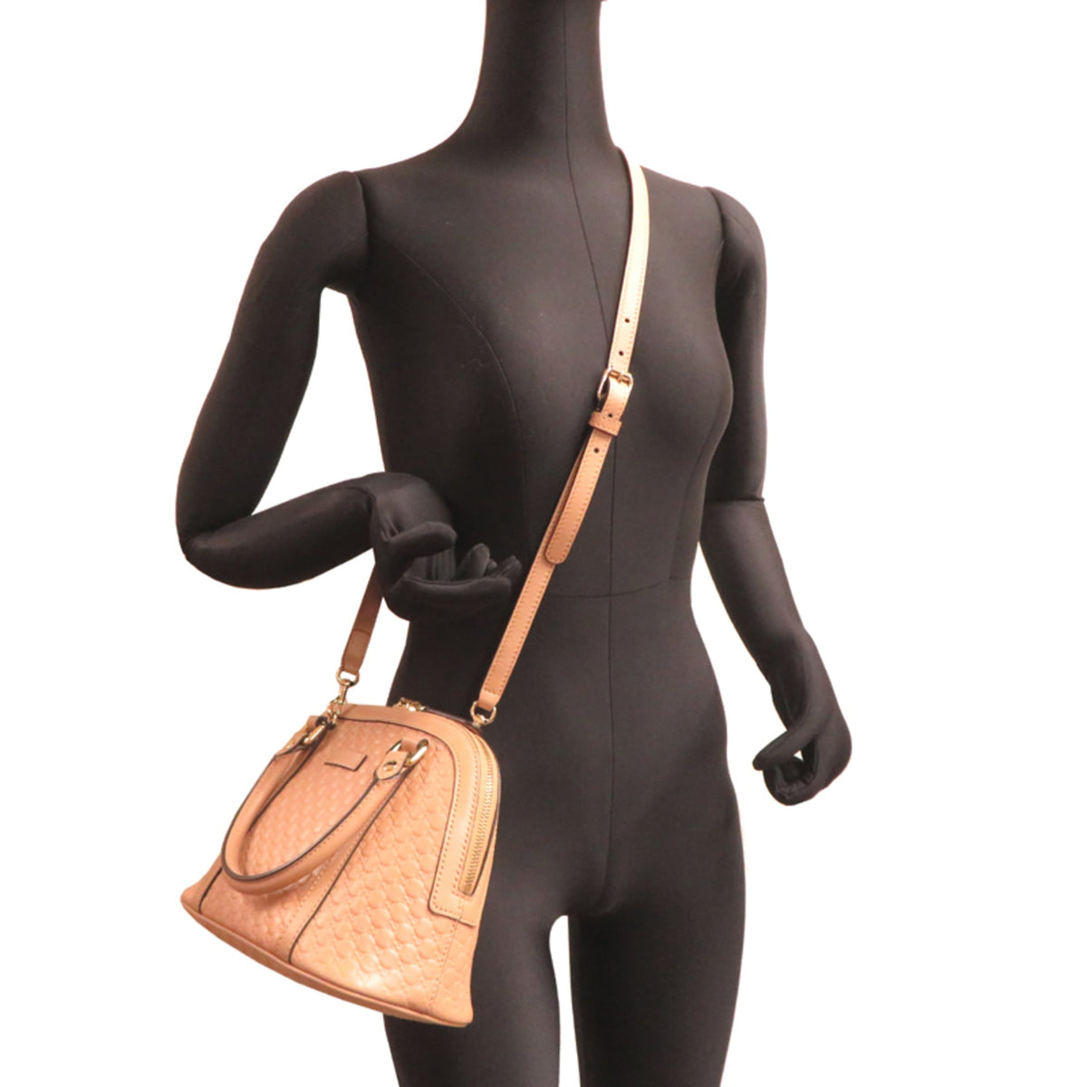 Gucci Beige Leather Handbag (Pre-Owned)