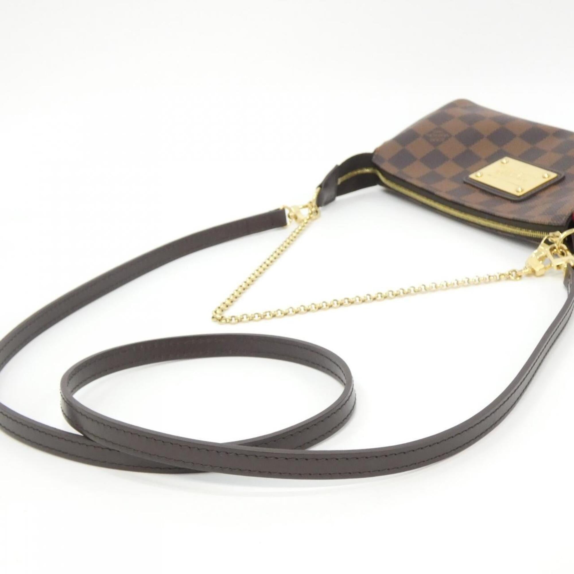 Louis Vuitton Ebene Coated Canvas Shoulder Bag (Pre-Owned)