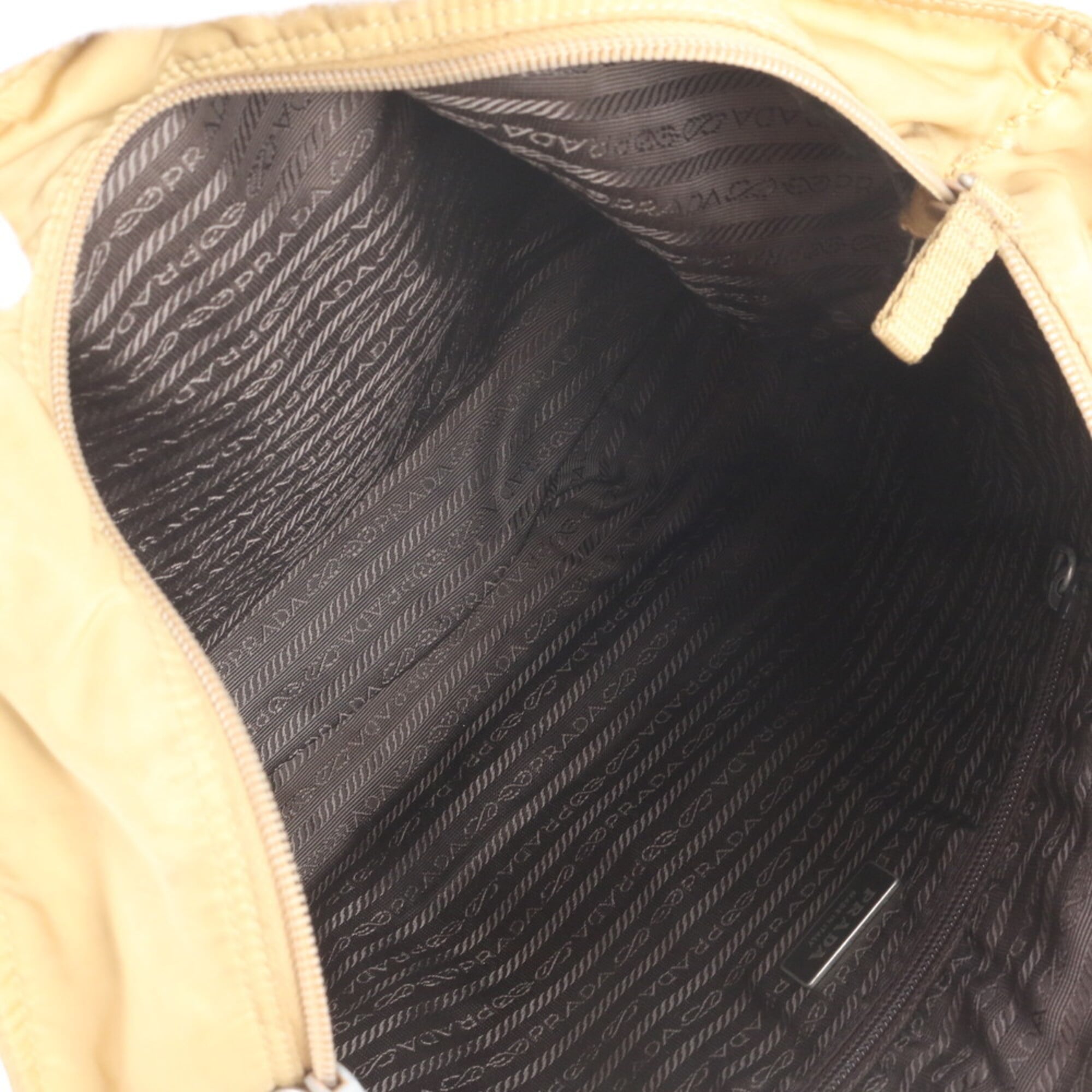 Prada Beige Tessuto Handbag Tote Bag (Pre-Owned)