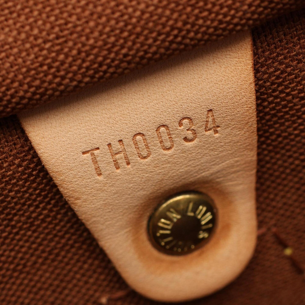 Louis Vuitton Brown Monogram Coated Canvas Leather Handbag (Pre-Owned)