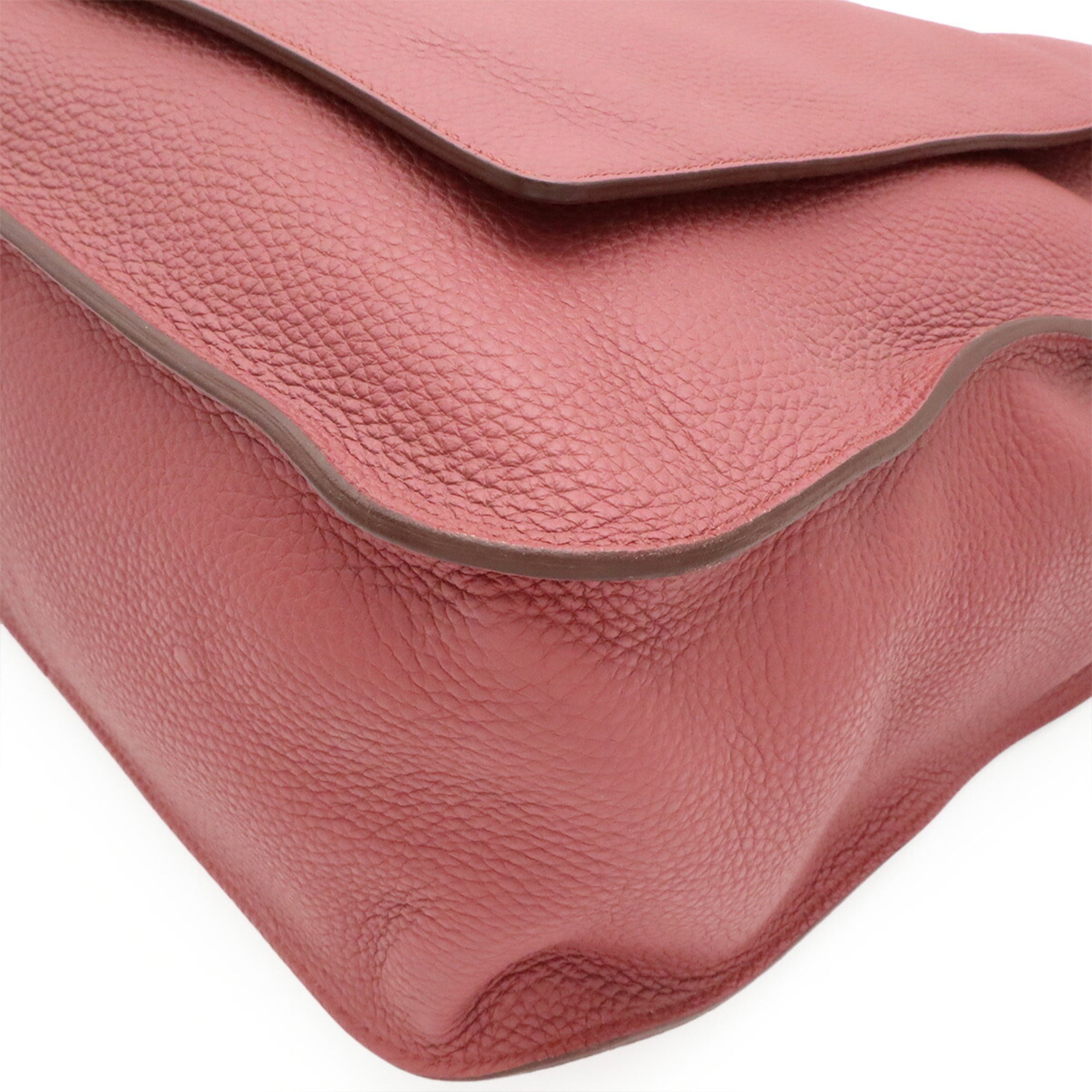 Hermes Marwari Pink Taurillon Clemence Leather Shoulder Bag (Pre-Owned)
