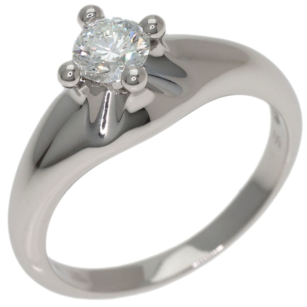 Bvlgari Platinum 950 Band Ring (Pre-Owned)