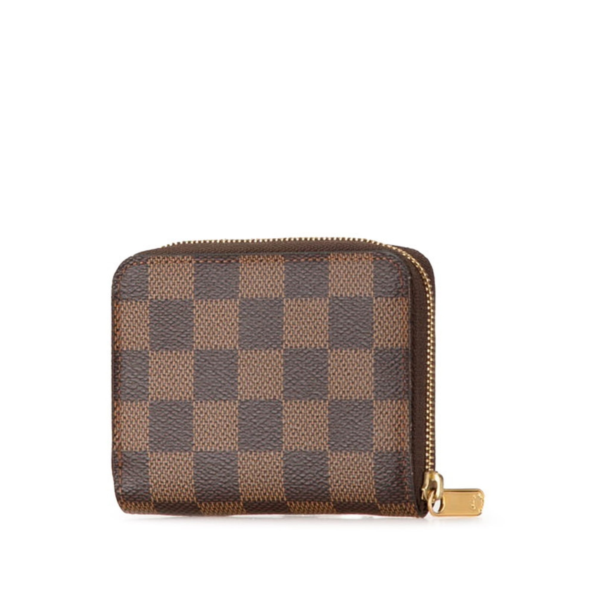 Louis Vuitton Brown Pvc Coin Purse/Coin Case (Pre-Owned)