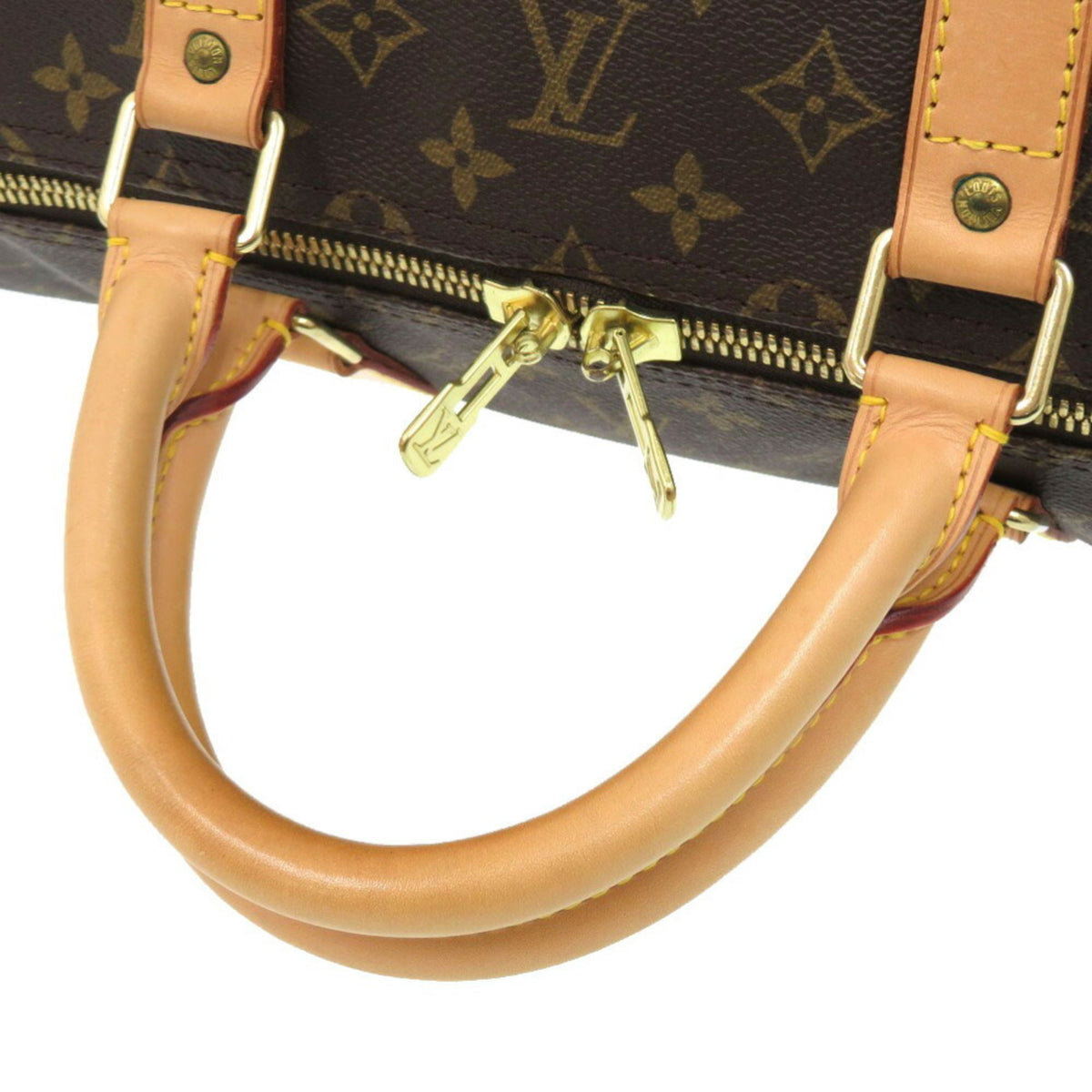 Louis Vuitton Brown Monogram Boston Bag (Pre-Owned)