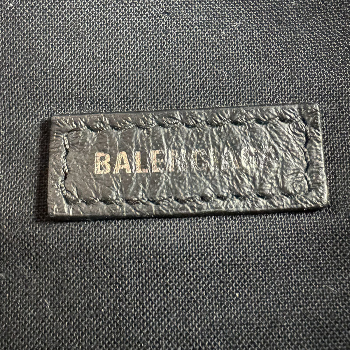 Balenciaga Black Light Pink Leather Sling Bag (Pre-Owned)