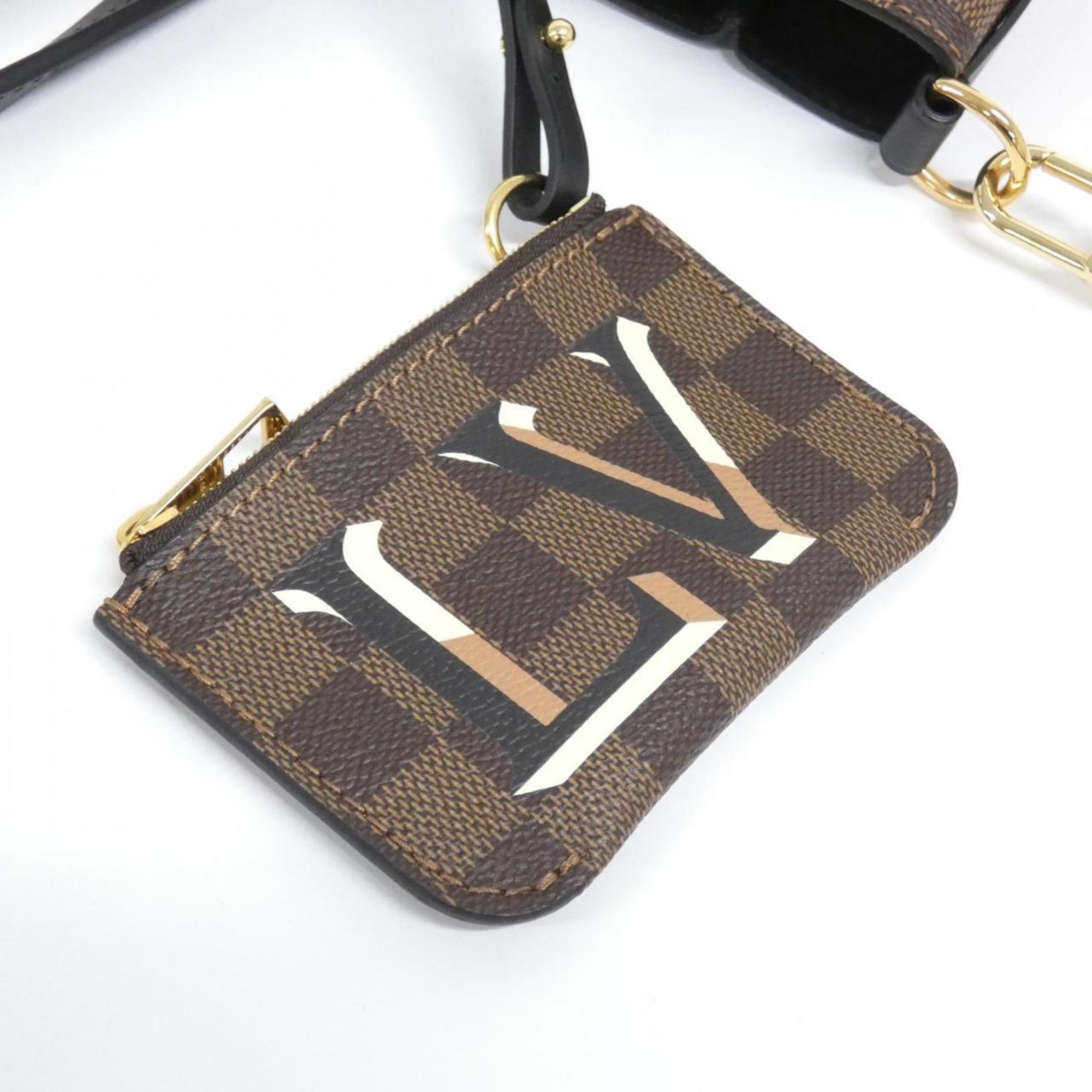 Louis Vuitton Brown Coated Canvas Handbag (Pre-Owned)