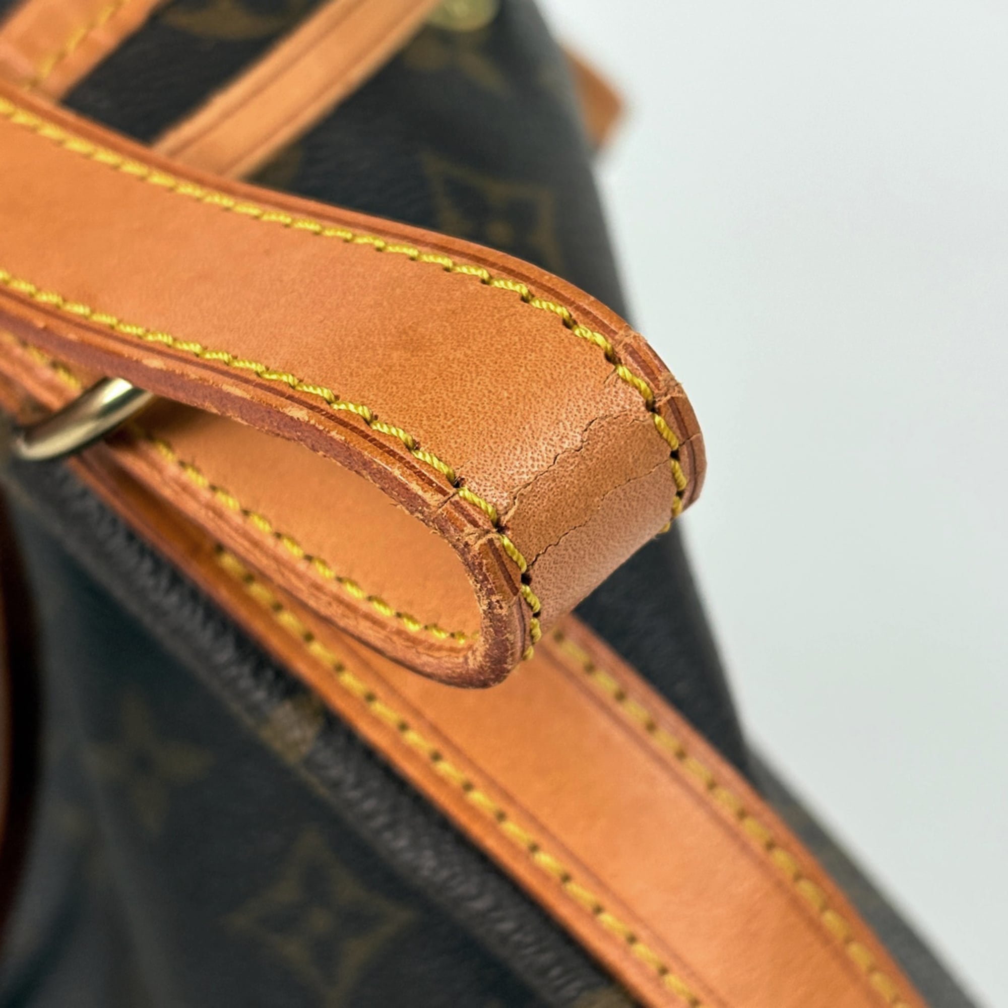 Louis Vuitton Brown Monogram Shoulder Bag (Pre-Owned)
