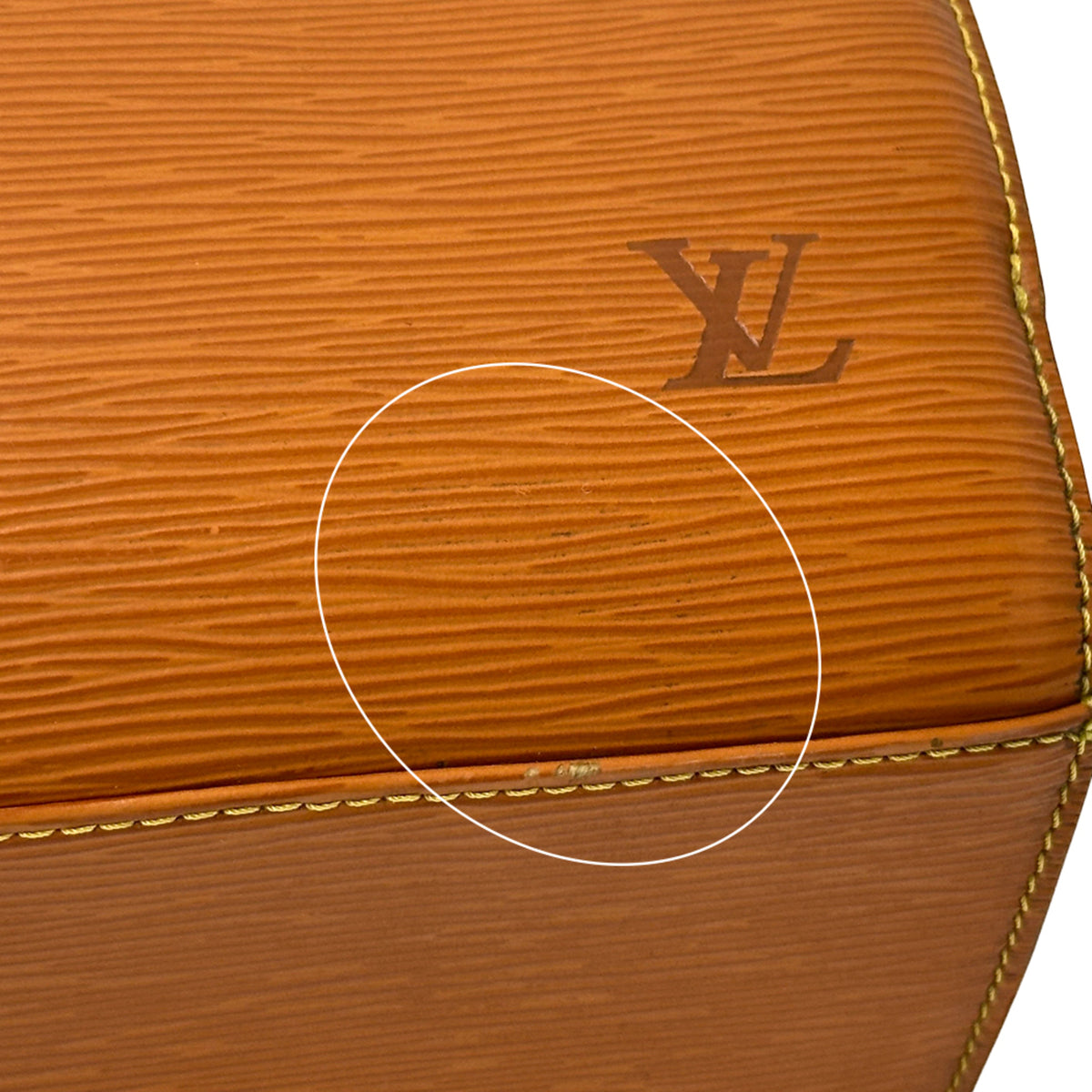 Louis Vuitton Brown Gold Cipango Epi Leather Handbag (Pre-Owned)