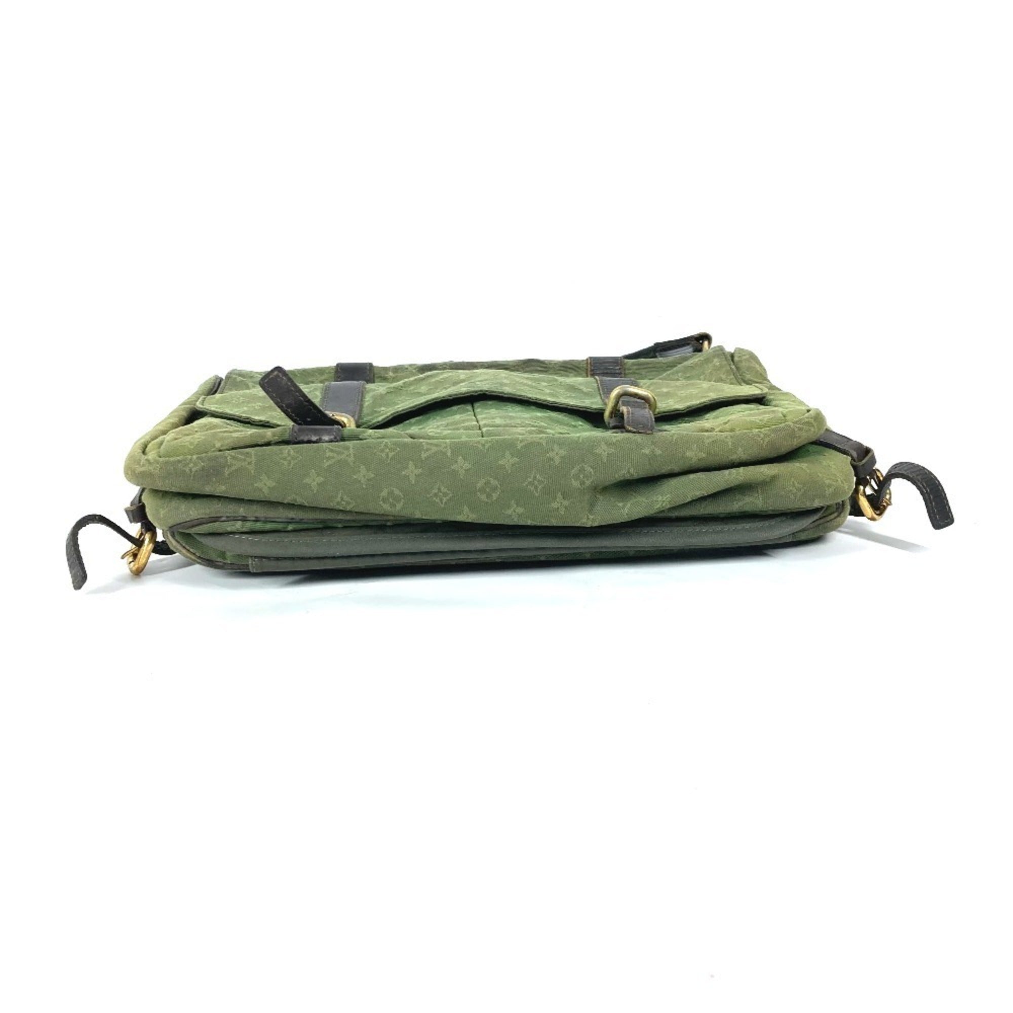 Louis Vuitton Khaki Monogram Mini Canvas Shoulder Bag (Pre-Owned)
