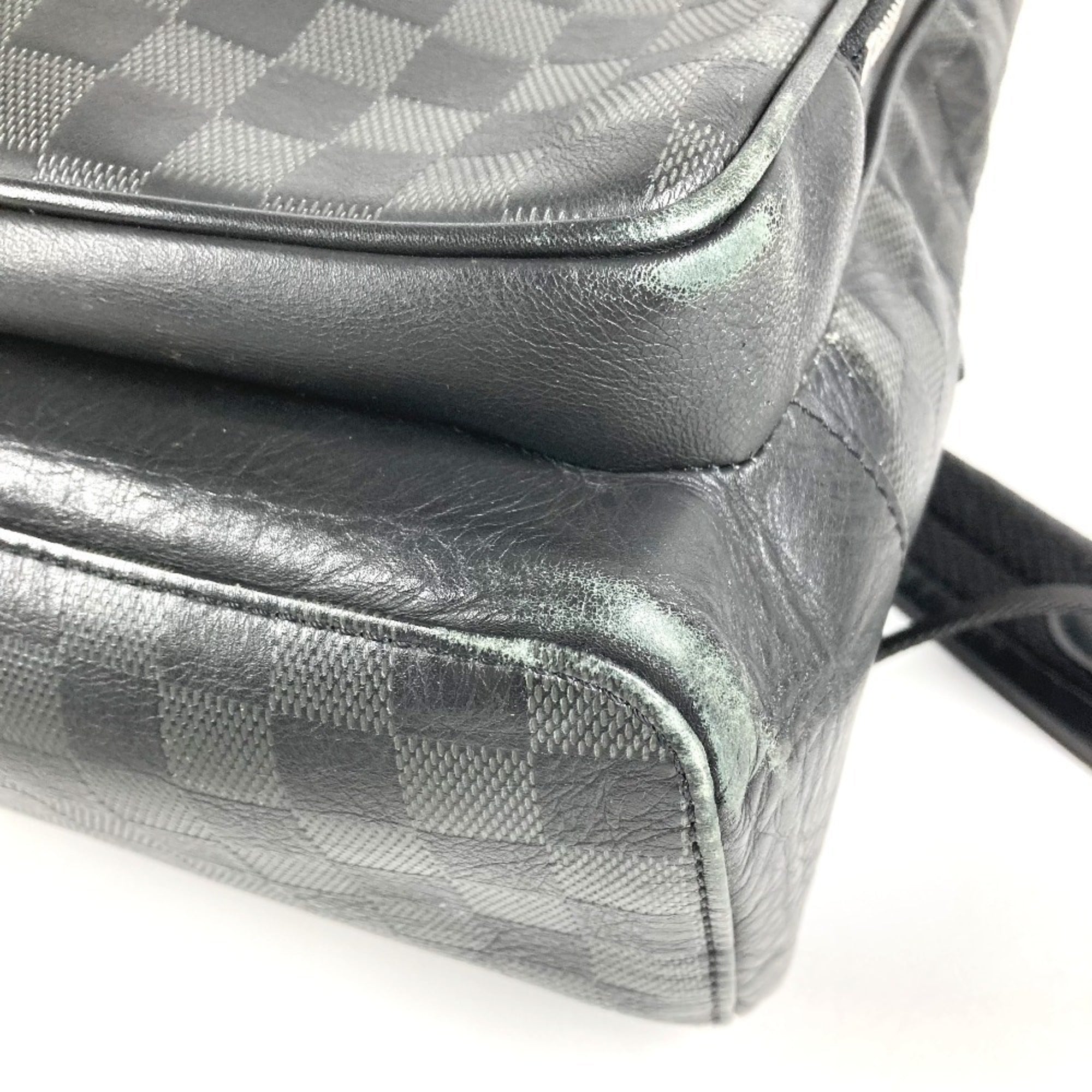 Louis Vuitton Black Damier Infini Leather Backpack (Pre-Owned)