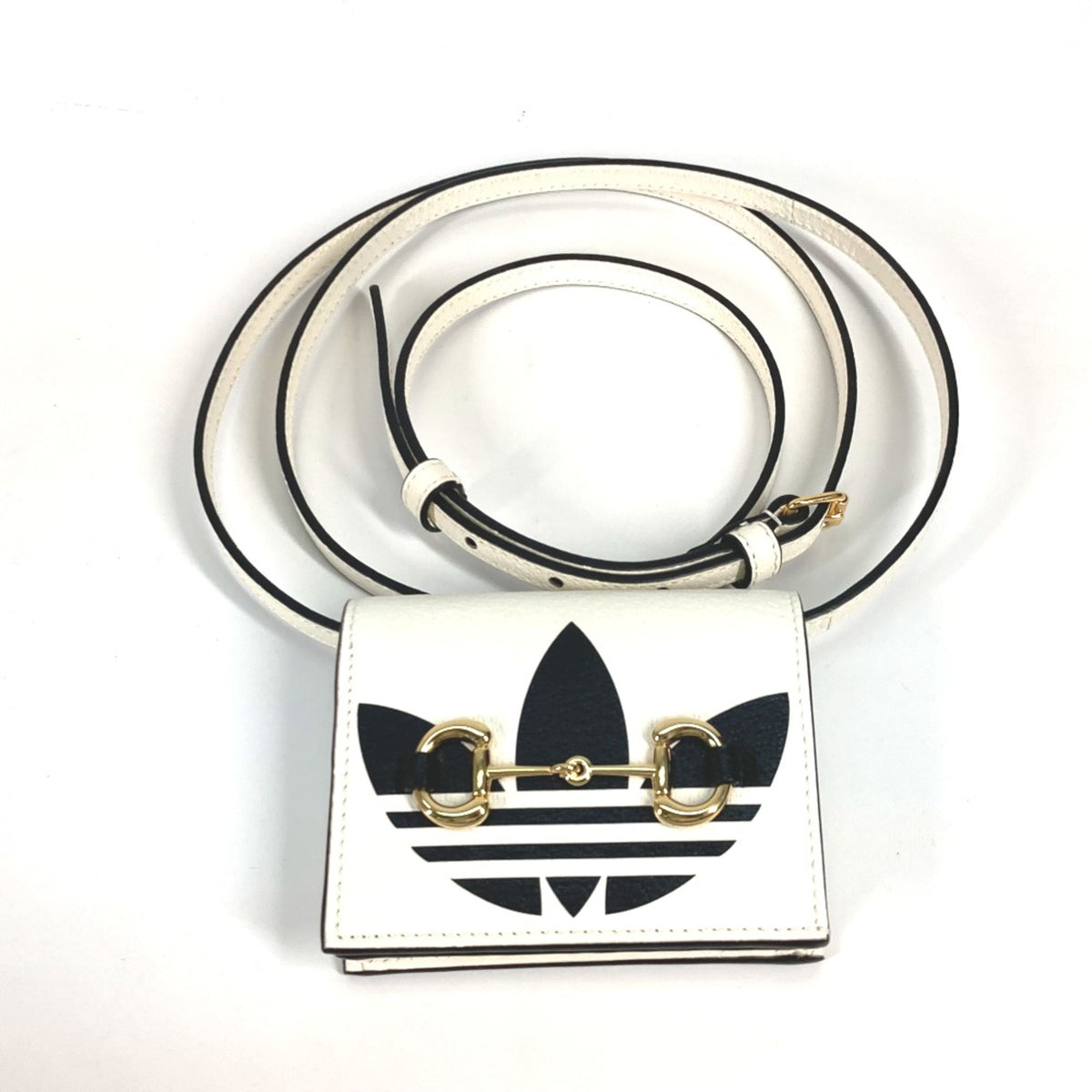 Gucci White Leather Wallet (Bi-Fold) (Pre-Owned)