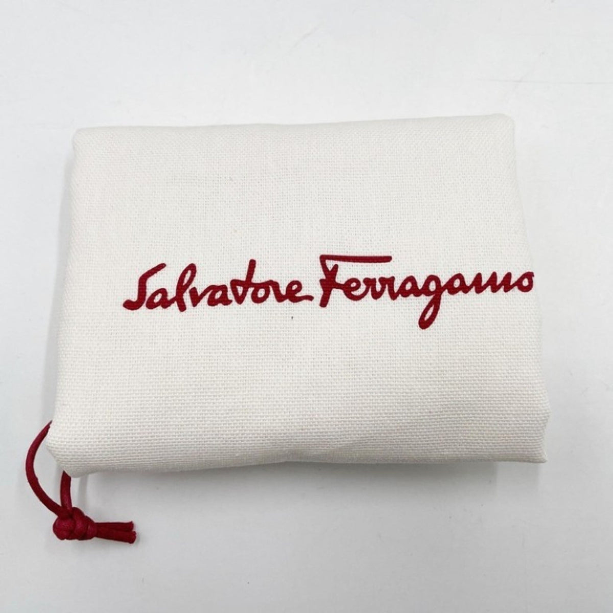 Salvatore Ferragamo Black Leather Clutch Bag (Pre-Owned)