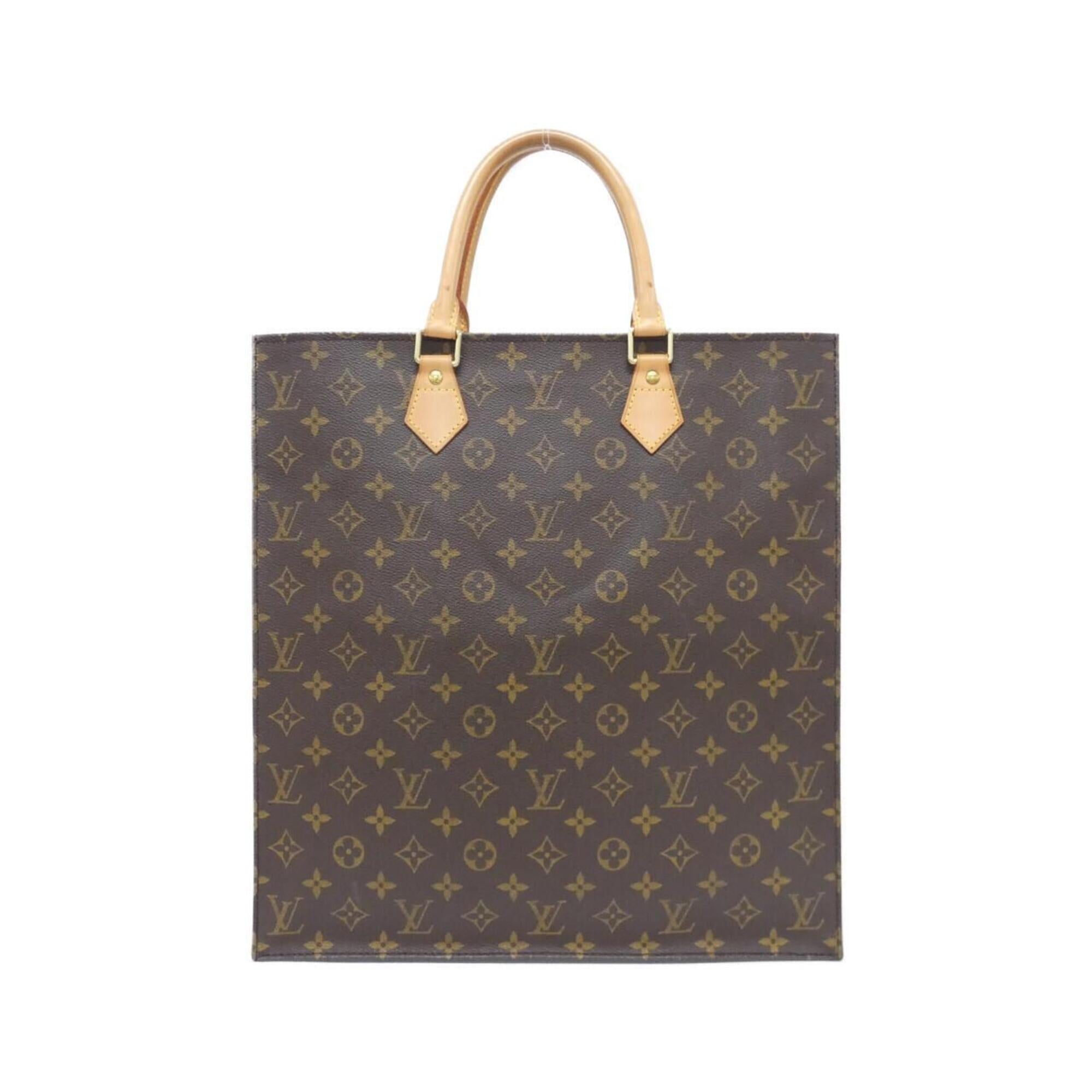 Louis Vuitton Brown Coated Canvas Handbag (Pre-Owned)