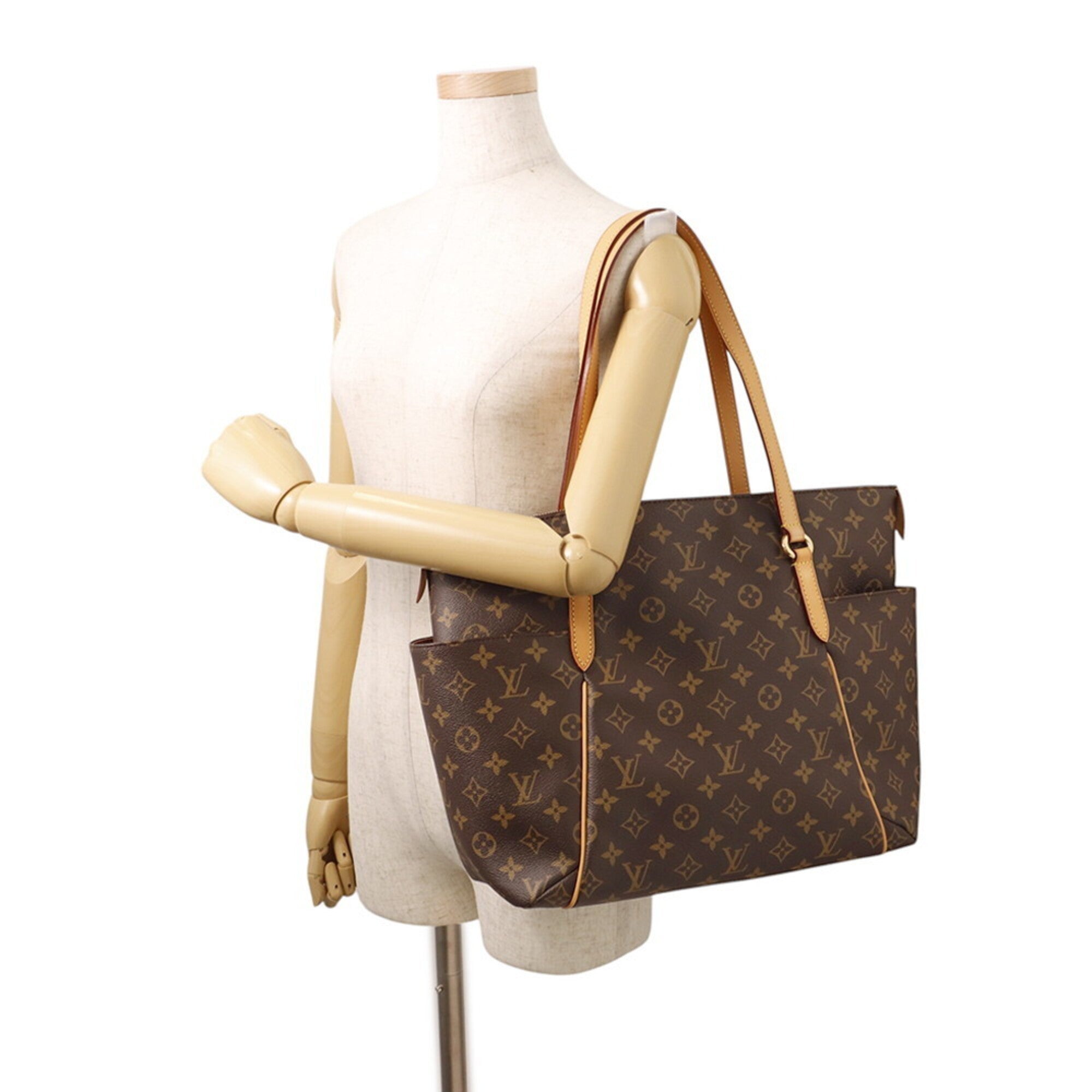 Louis Vuitton Monogram Brown Monogram Tote Bag (Pre-Owned)