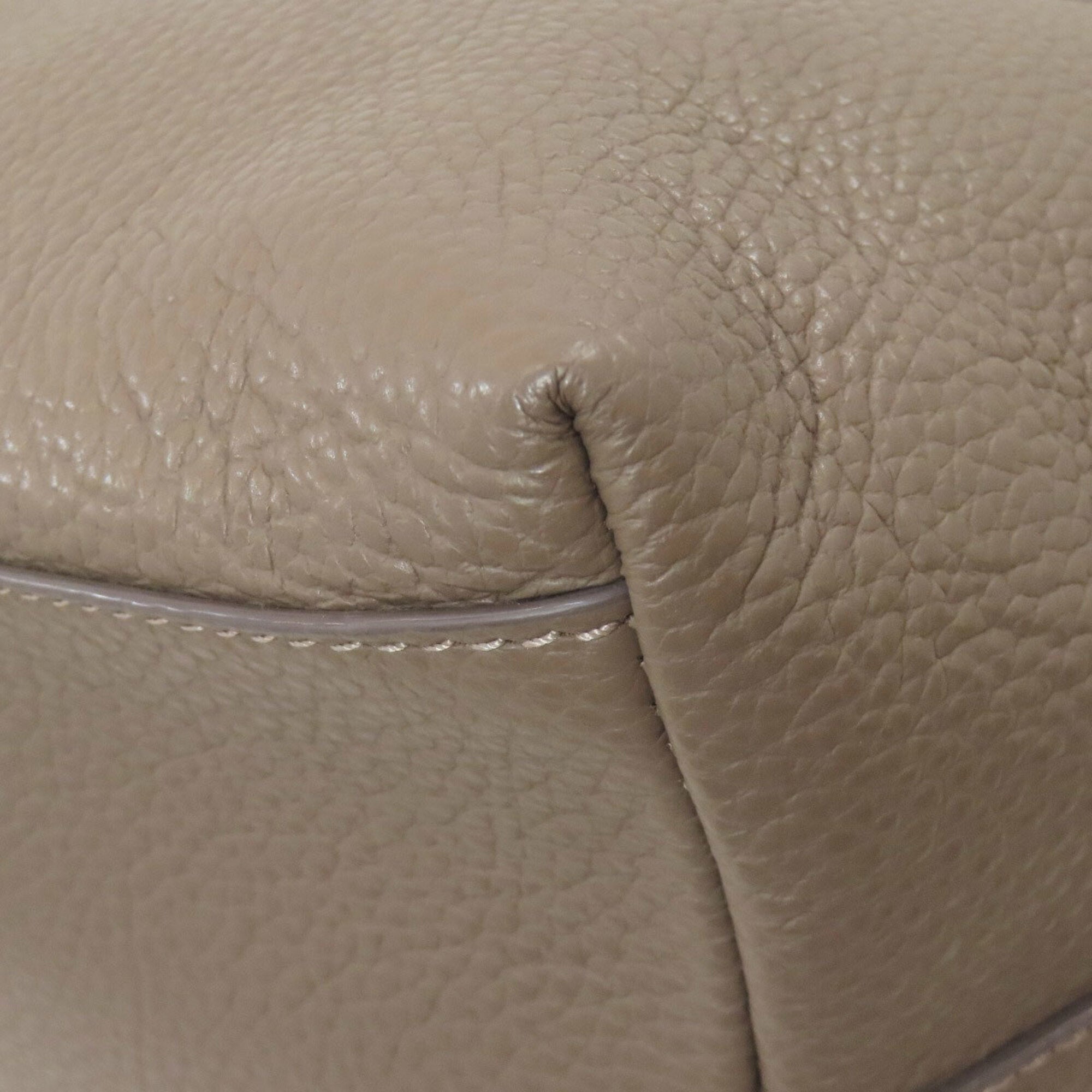 Jimmy Choo Grayish Leather Handbag (Pre-Owned)