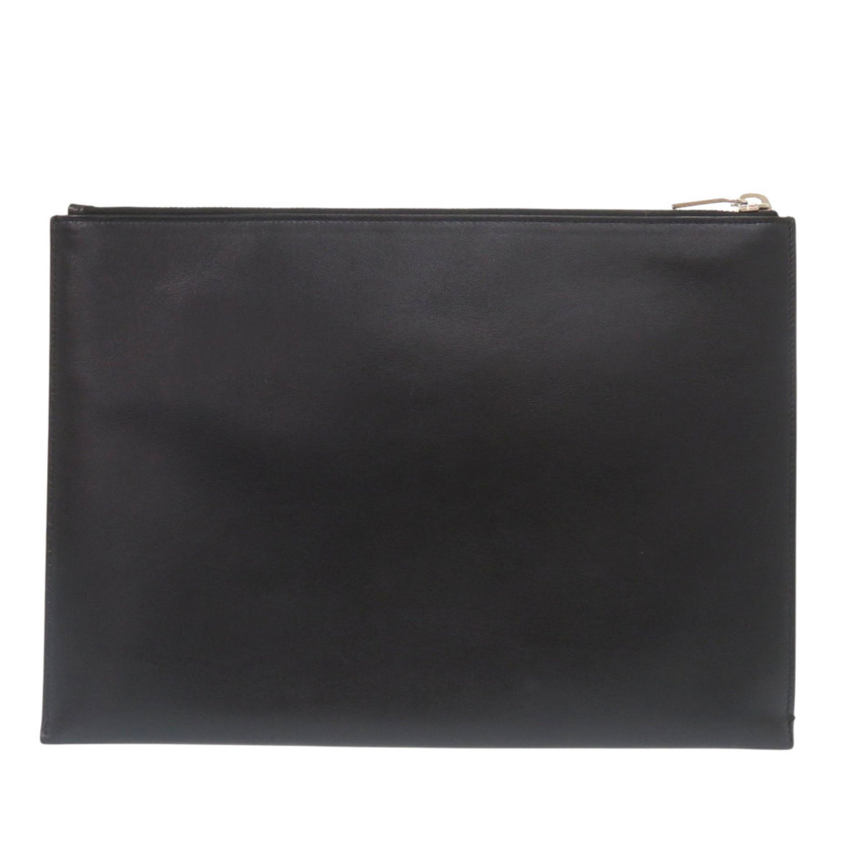 Yves Saint Laurent Black Leather Clutch Bag (Pre-Owned)