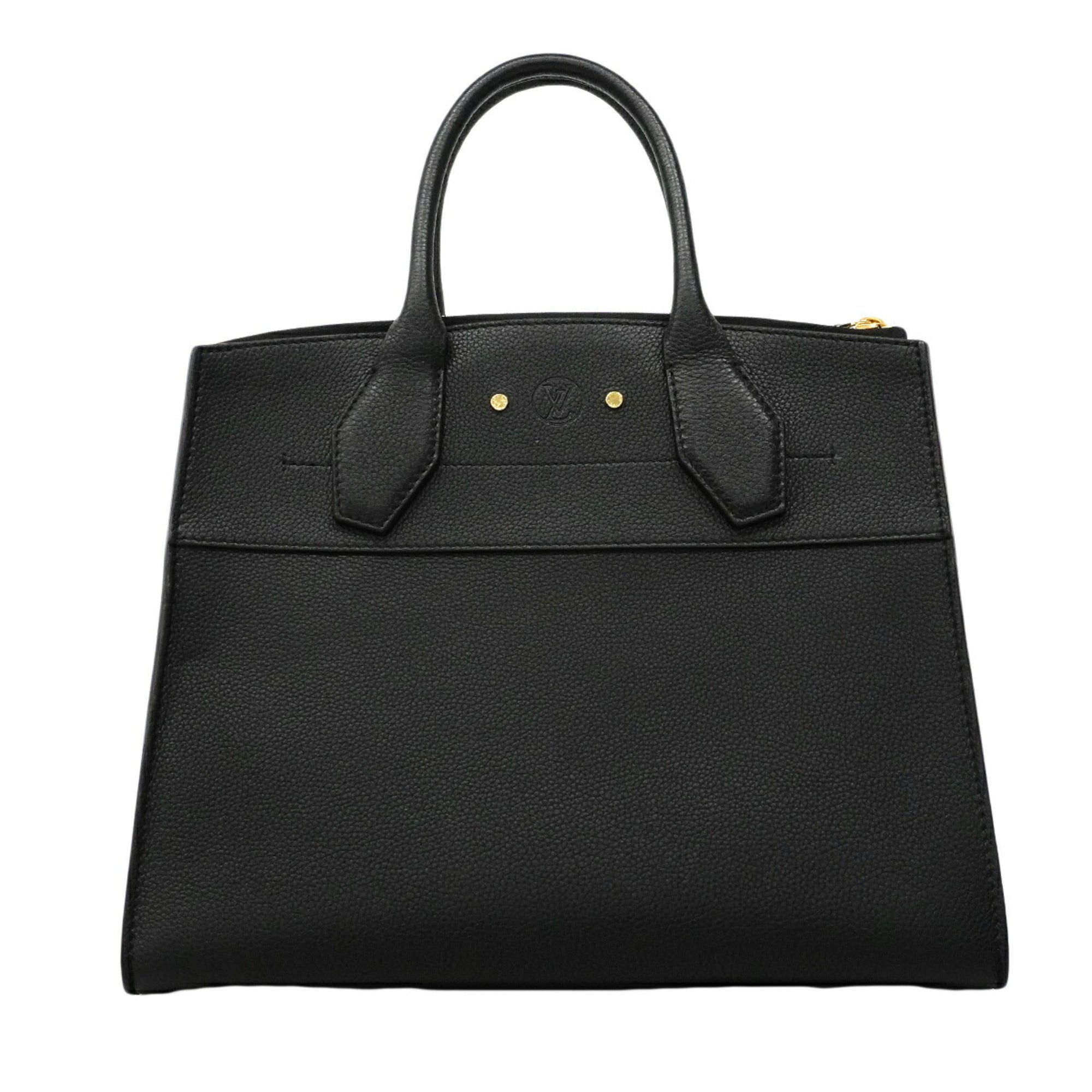 Louis Vuitton Noir Handbag (Pre-Owned)