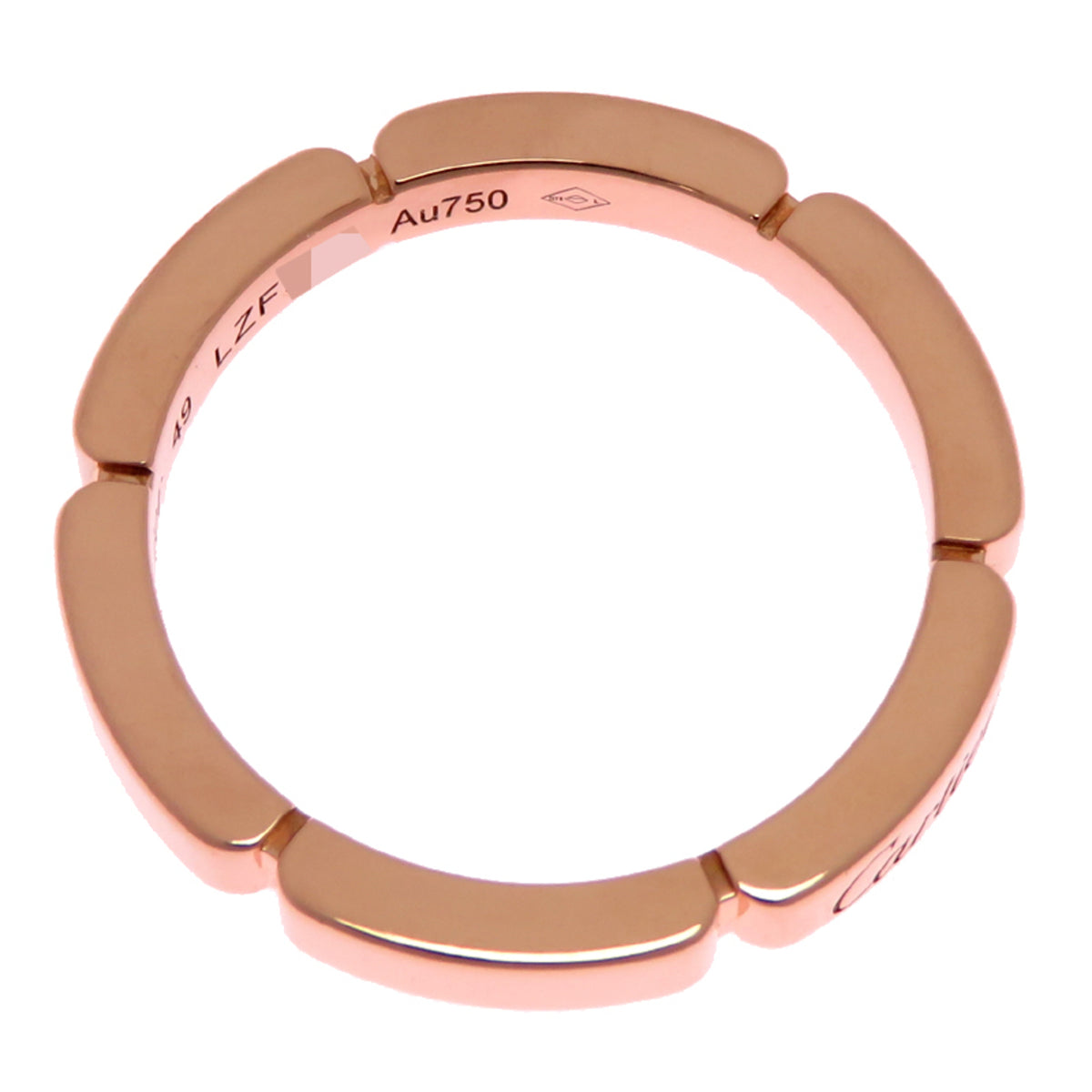Cartier Pink Gold (18K) Band Ring (Pre-Owned)