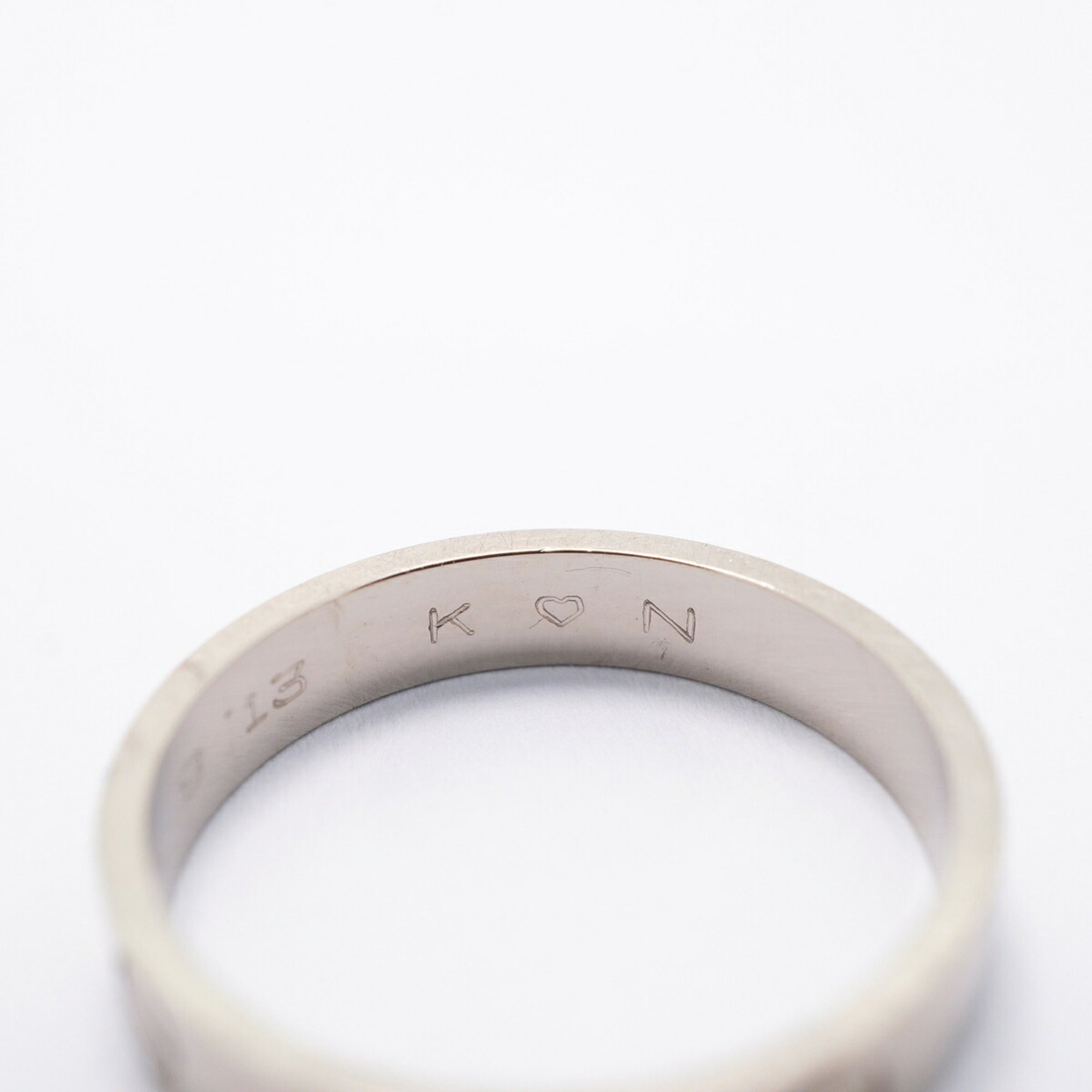 Cartier White Gold (18K) Band Ring (Pre-Owned)