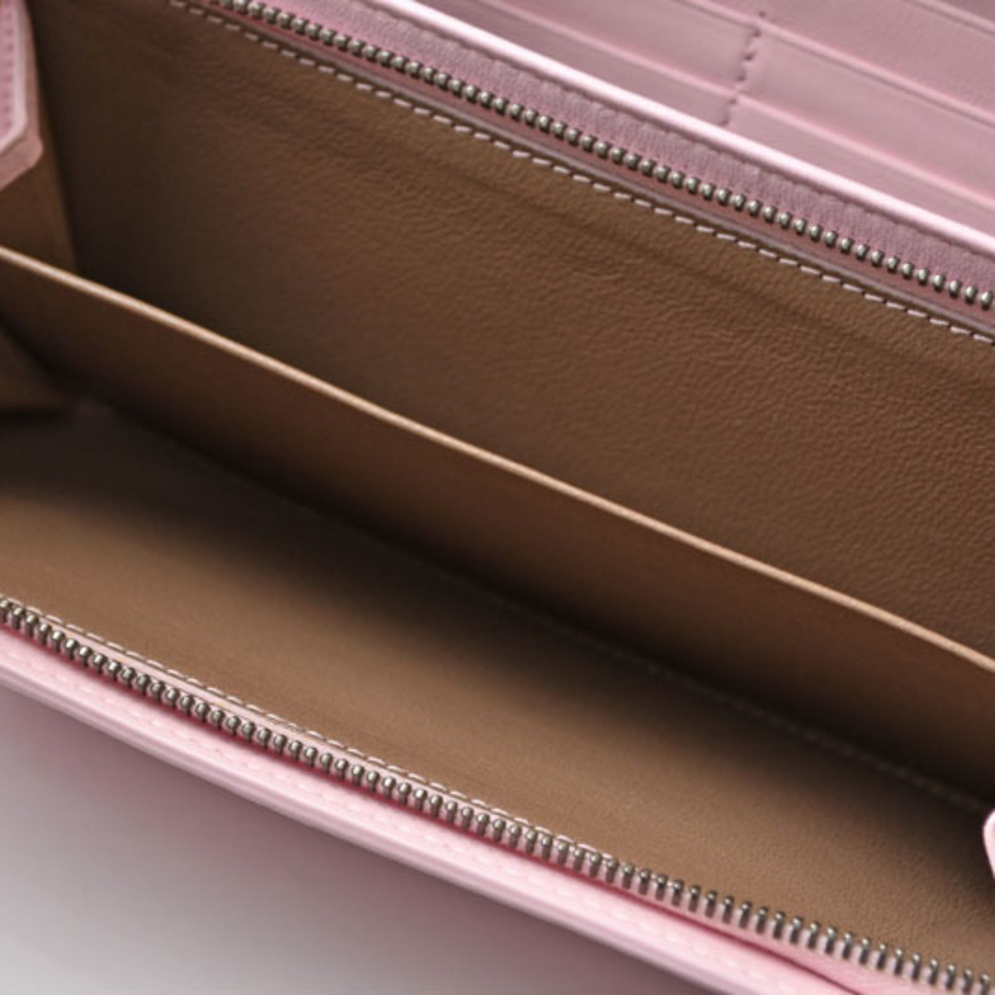 Bottega Veneta Pink Embroidery Coin Purse/Coin Case (Pre-Owned)