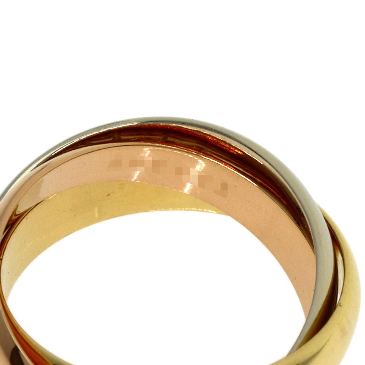 Cartier Trinity Yellow Gold (18K) Pink Gold (18K) White Gold (18K) Band Ring (Pre-Owned)
