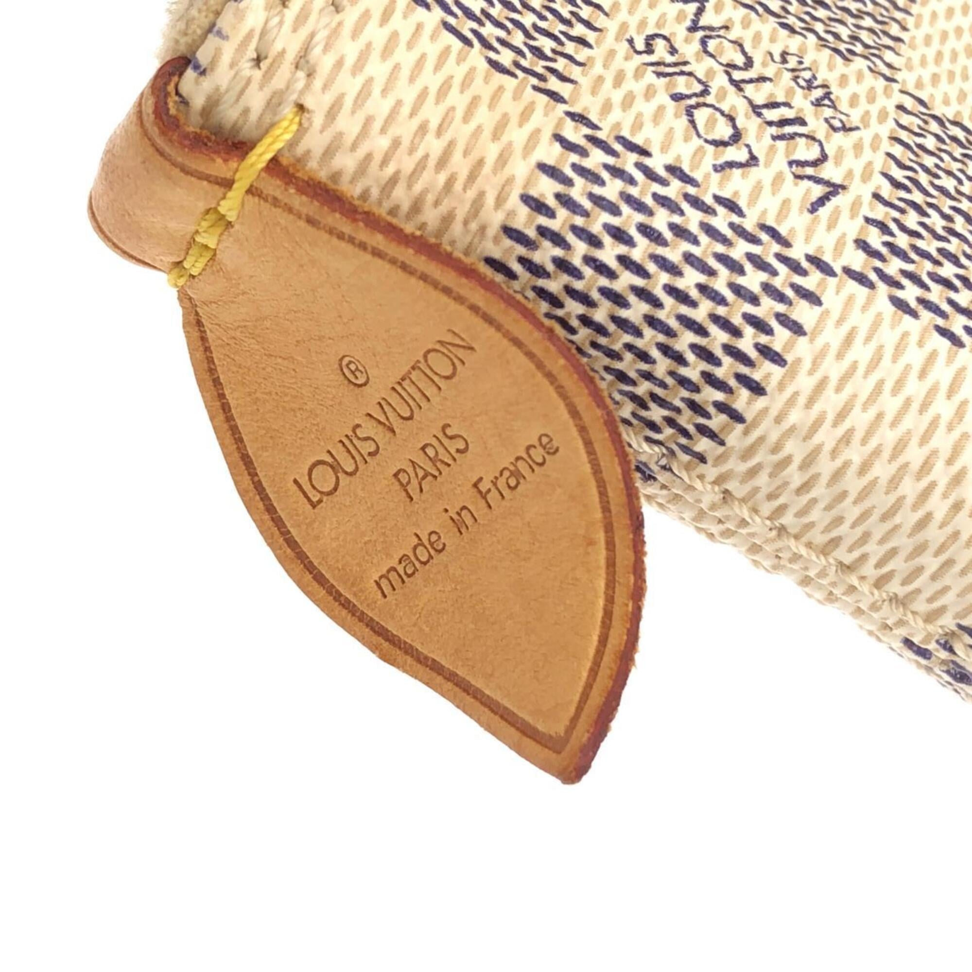 Louis Vuitton Azur Coated Canvas Handbag (Pre-Owned)