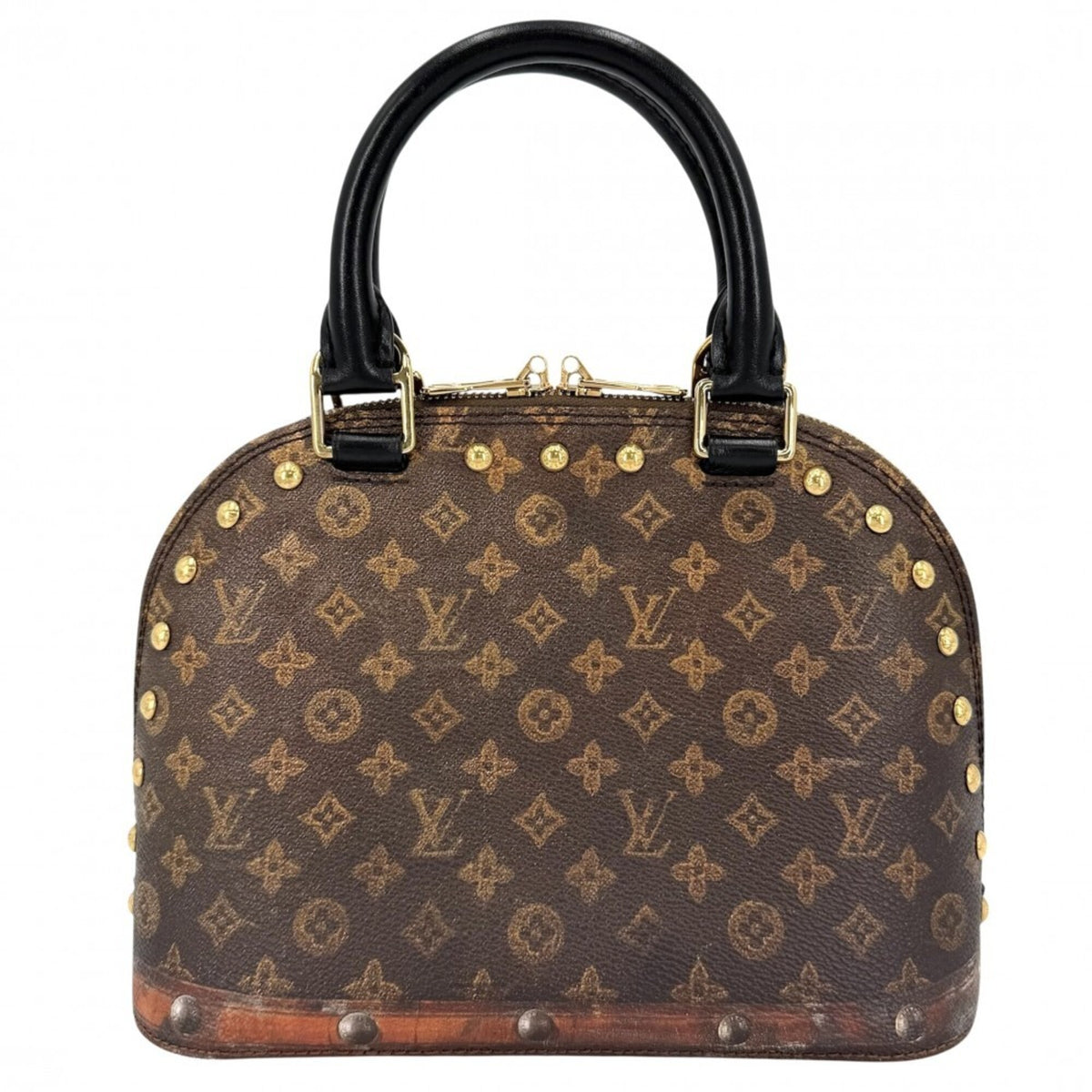 Louis Vuitton Brown Monogram Handbag Shoulder Bag (Pre-Owned)