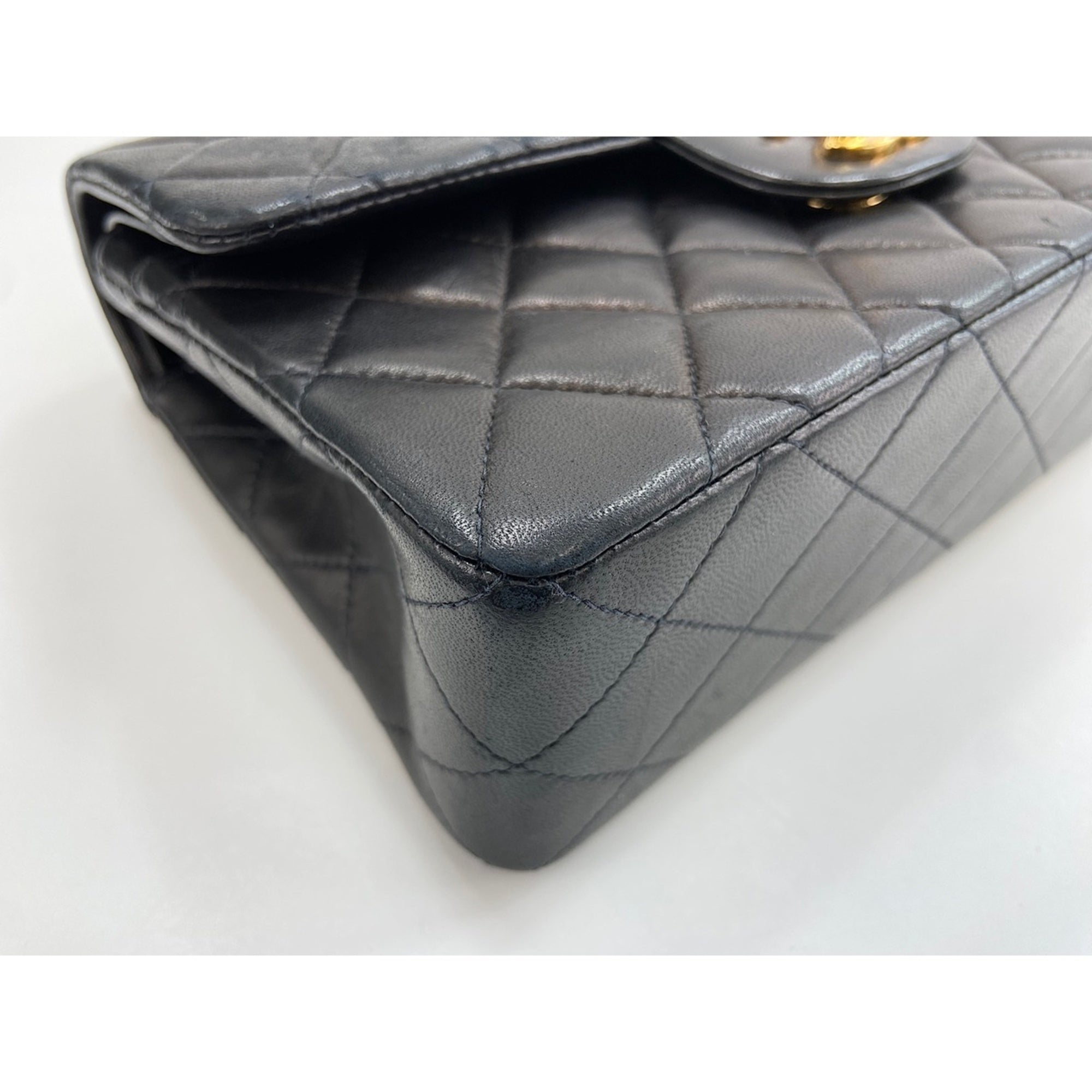 Chanel Matelasse Black Shoulder Bag (Pre-Owned)