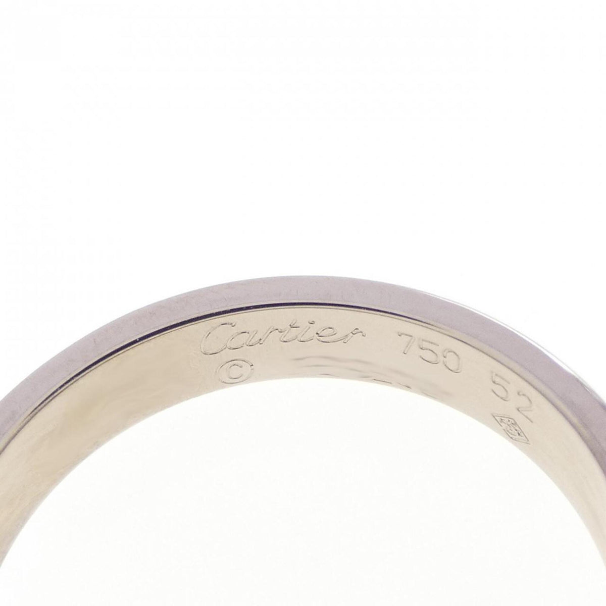 Cartier White Gold (18K) Band Ring (Pre-Owned)