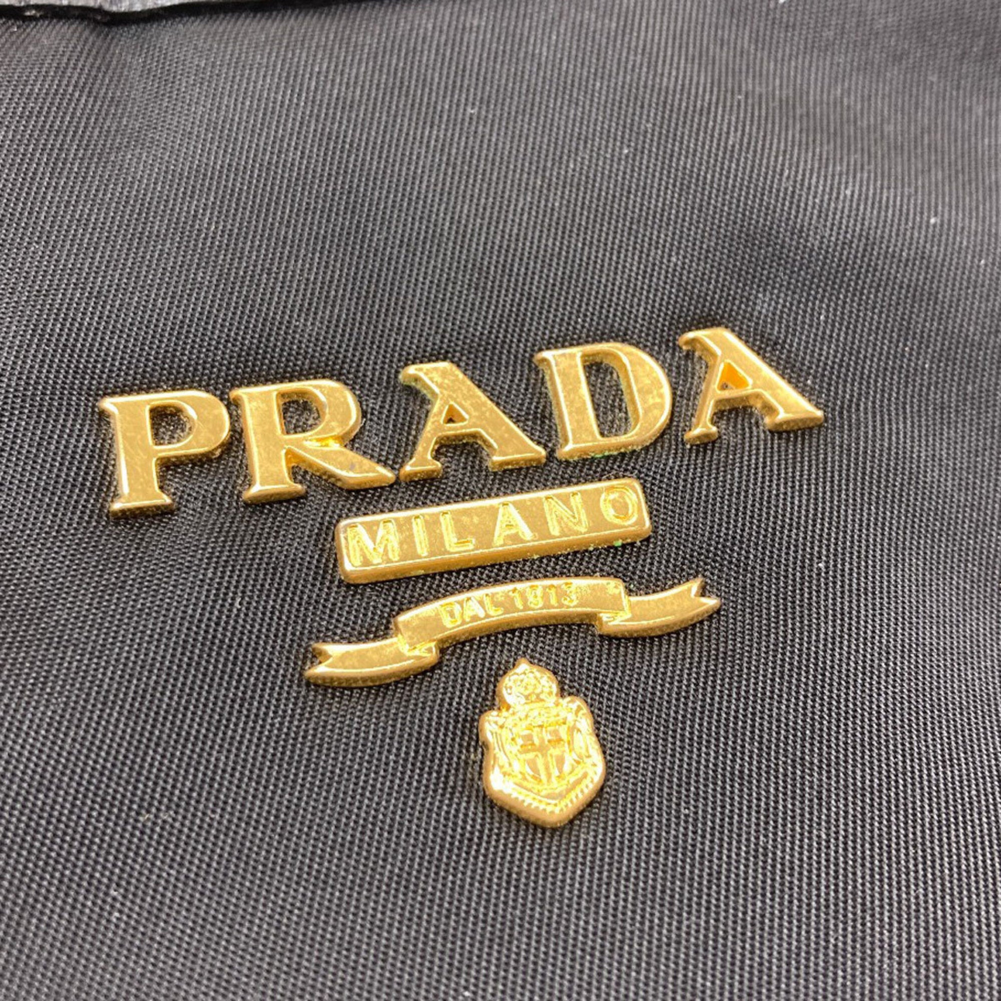 Prada Black Nylon Tote Bag (Pre-Owned)