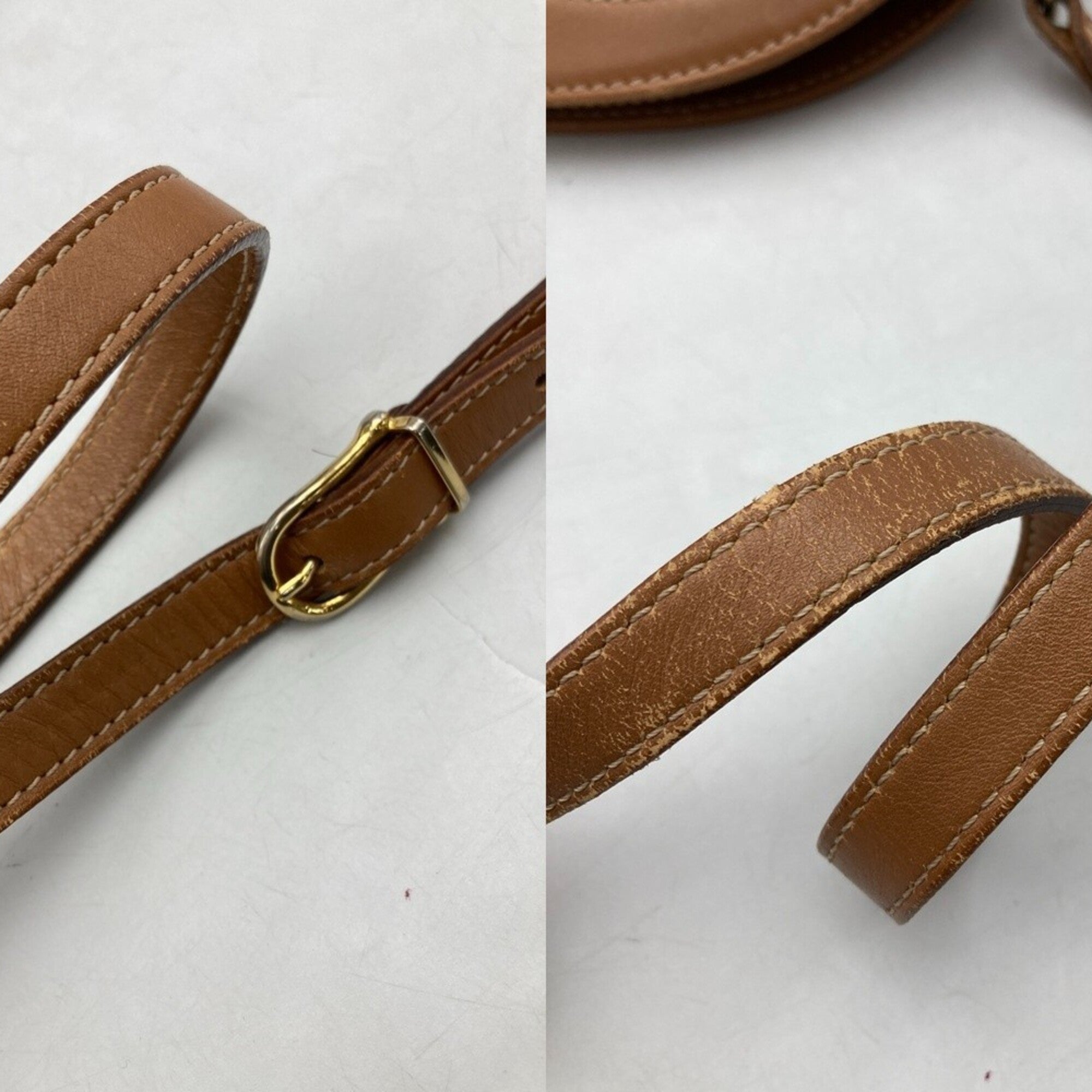 Celine Macadam Brown Pvc Leather Shoulder Bag (Pre-Owned)