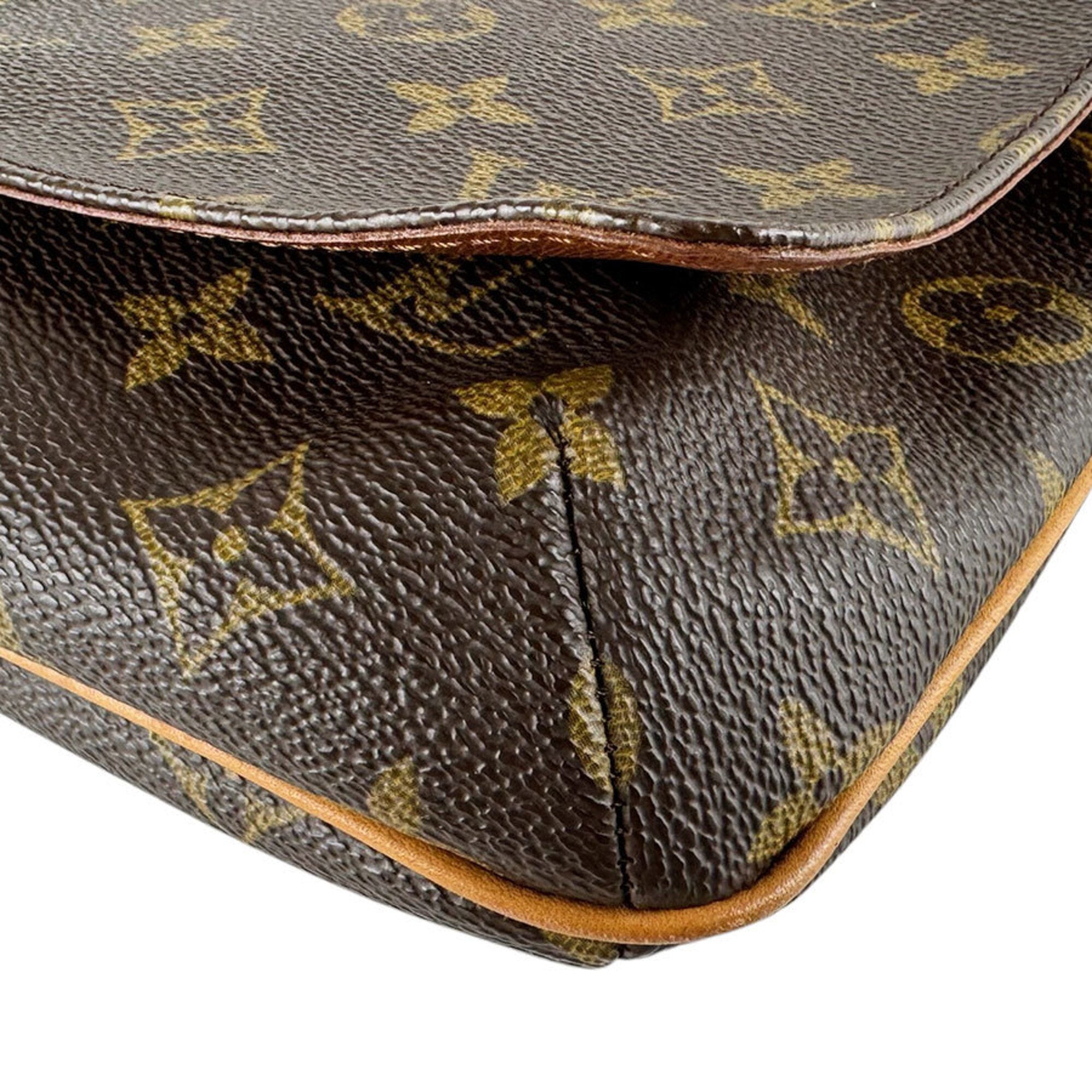 Louis Vuitton Brown Monogram Monogram Shoulder Bag (Pre-Owned)