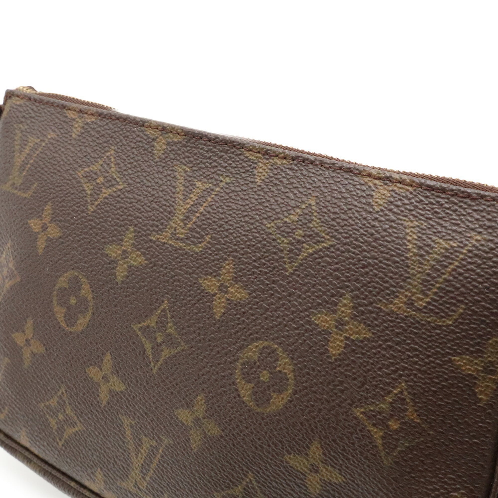 Louis Vuitton Monogram Brown Monogram Handbag Pochette (Pre-Owned)