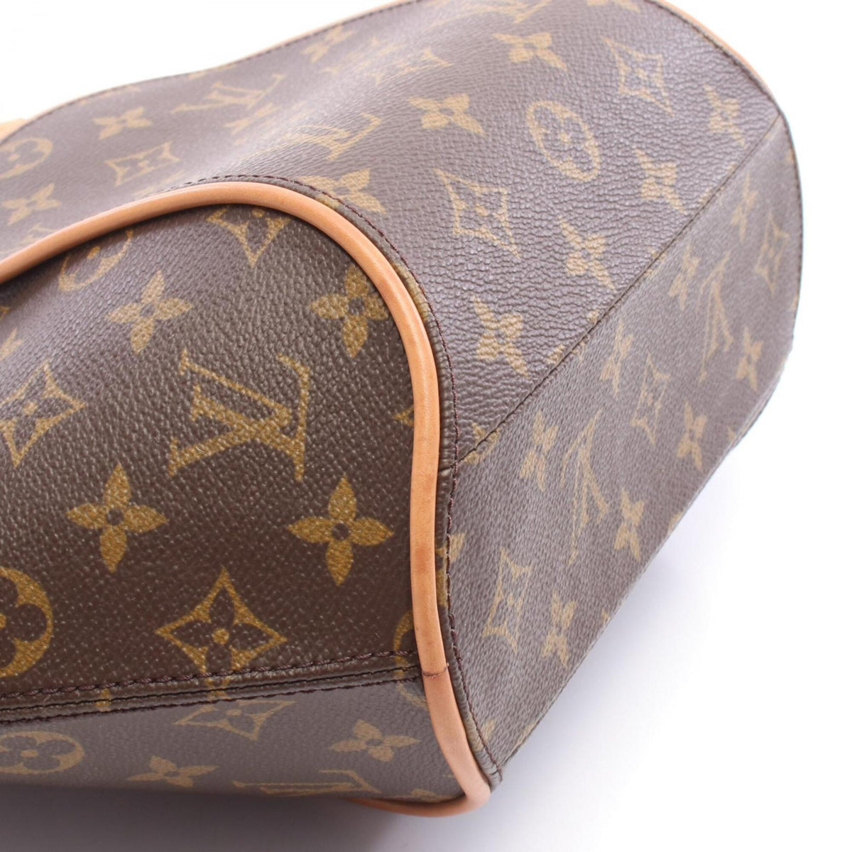 Louis Vuitton Brown Monogram Coated Canvas Leather Handbag (Pre-Owned)