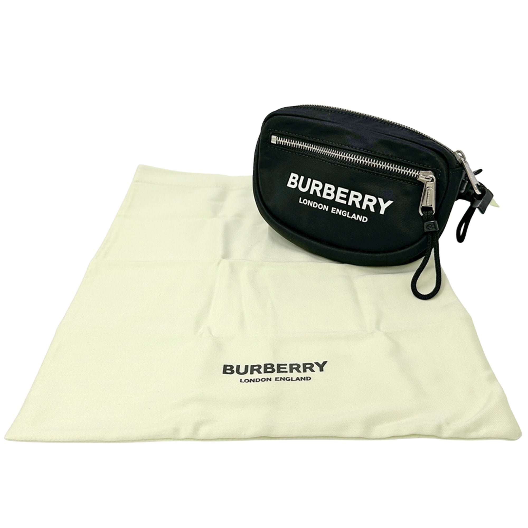 Burberry Black Nylon Handbag Sling Bag (Pre-Owned)