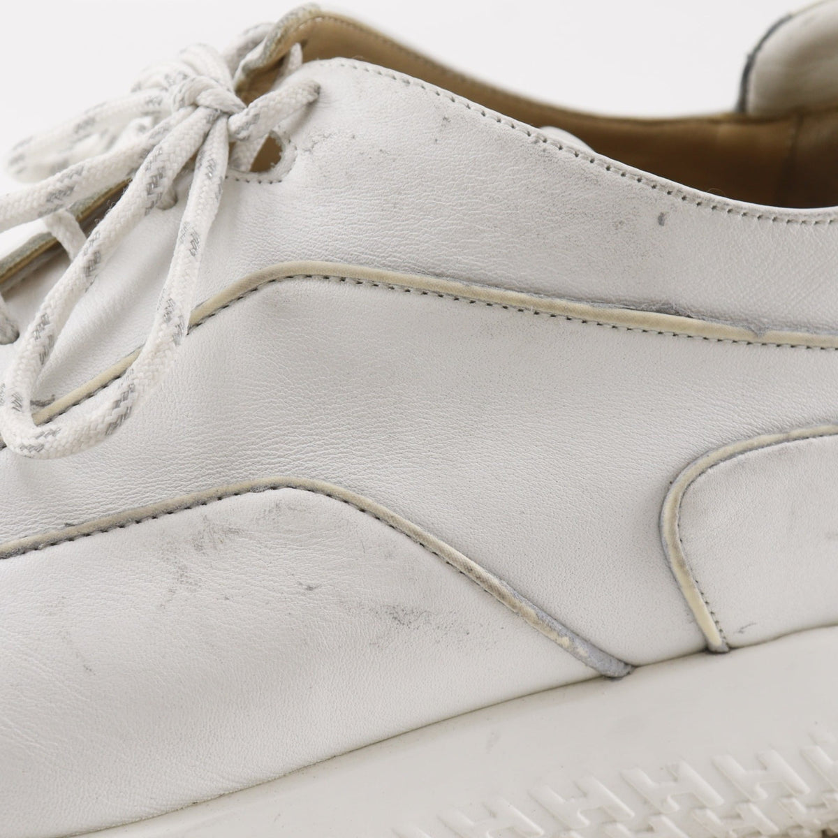 Hermes White Sneakers (Pre-Owned)