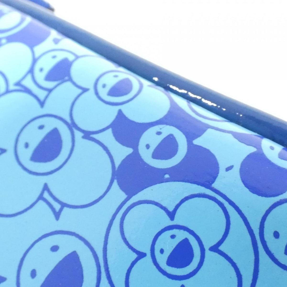 Louis Vuitton Blue Pvc Vinyl Pochette Pouch (Pre-Owned)