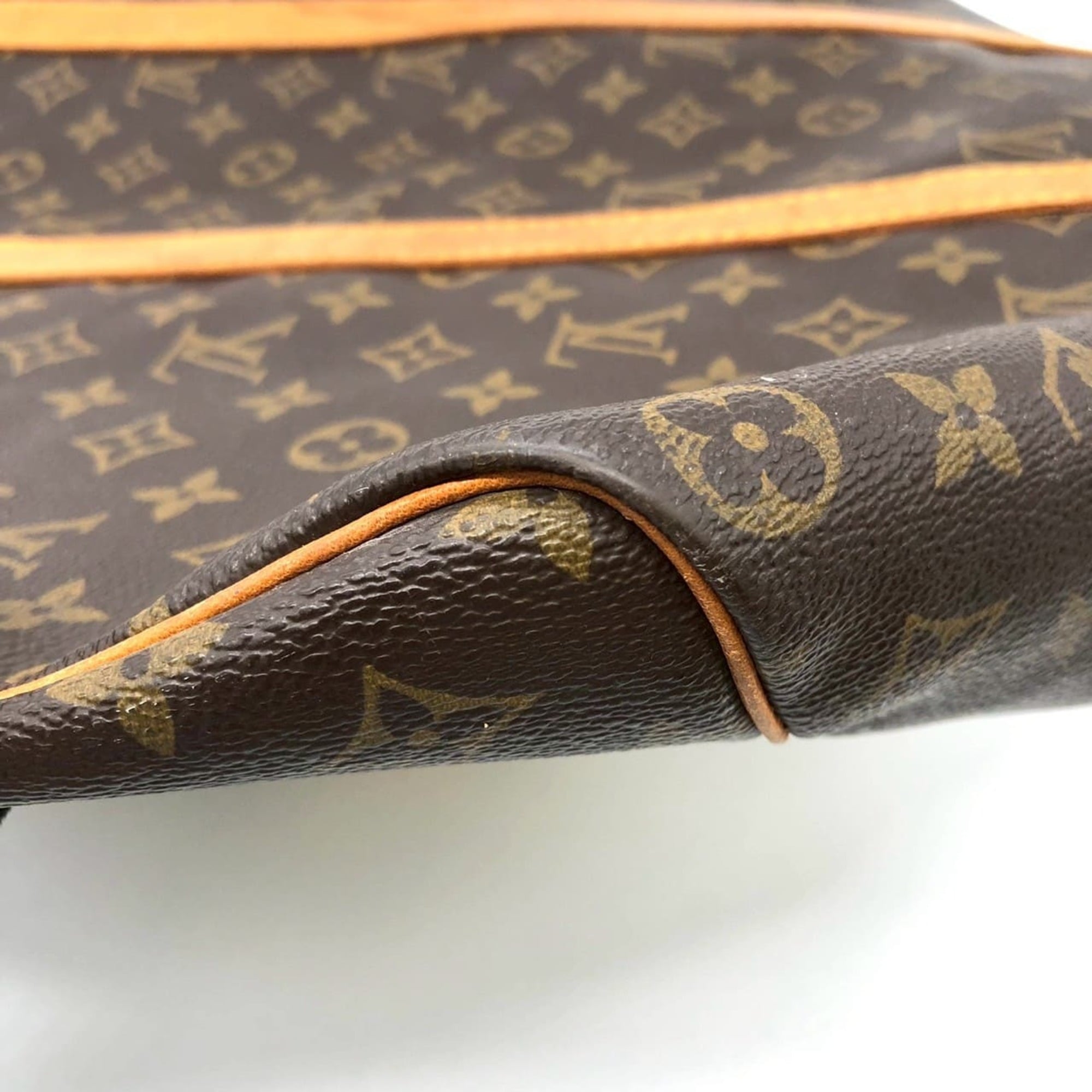 Louis Vuitton Brown Monogram Canvas Boston Bag (Pre-Owned)