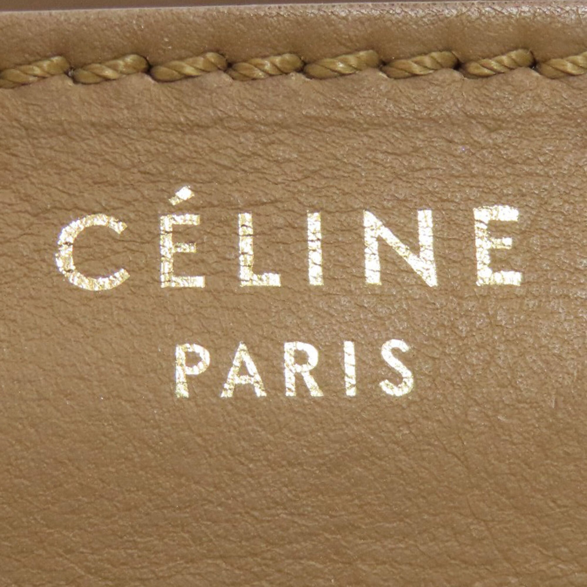 Celine Brown Leather Tote Bag (Pre-Owned)