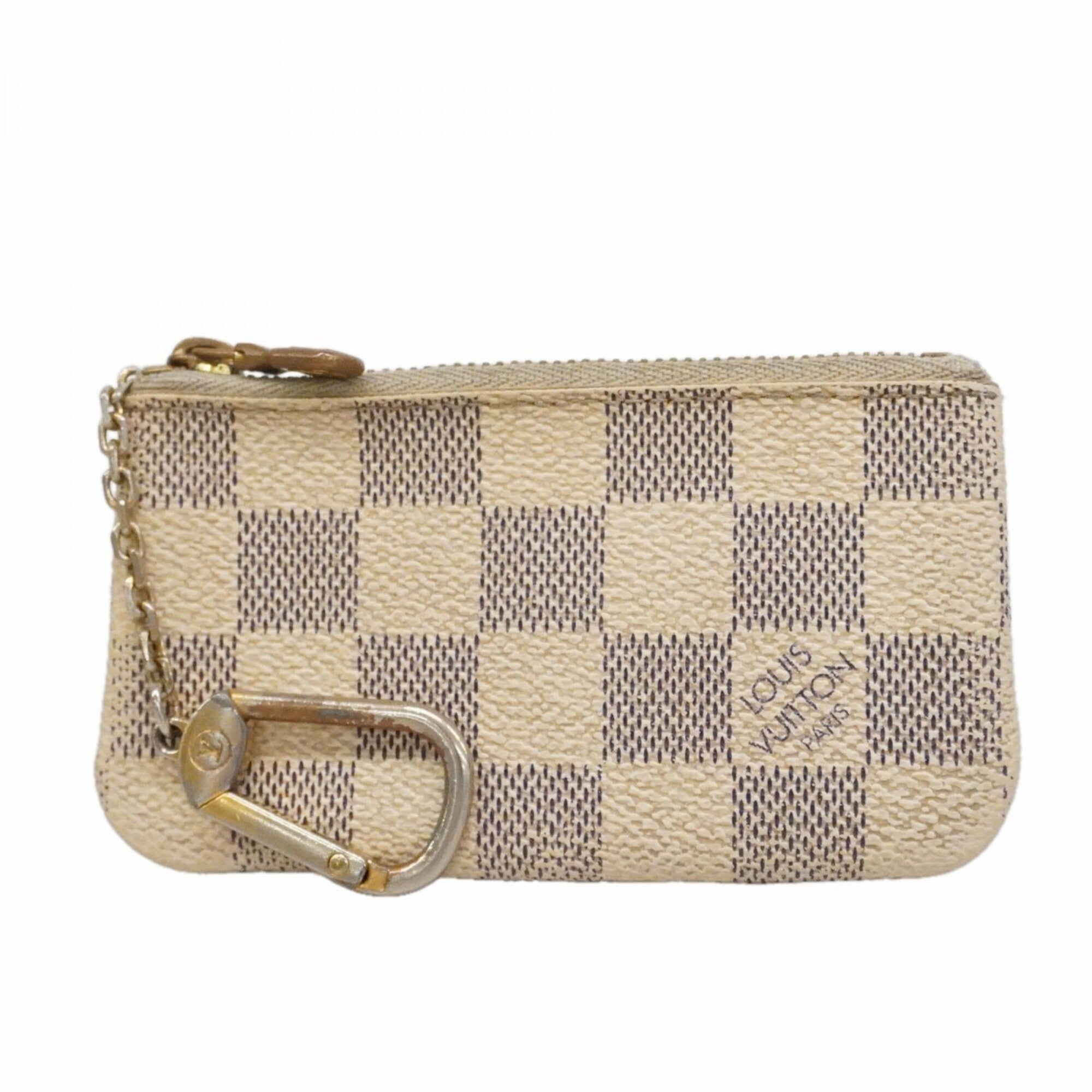Louis Vuitton White Coin Purse/Coin Case (Pre-Owned)