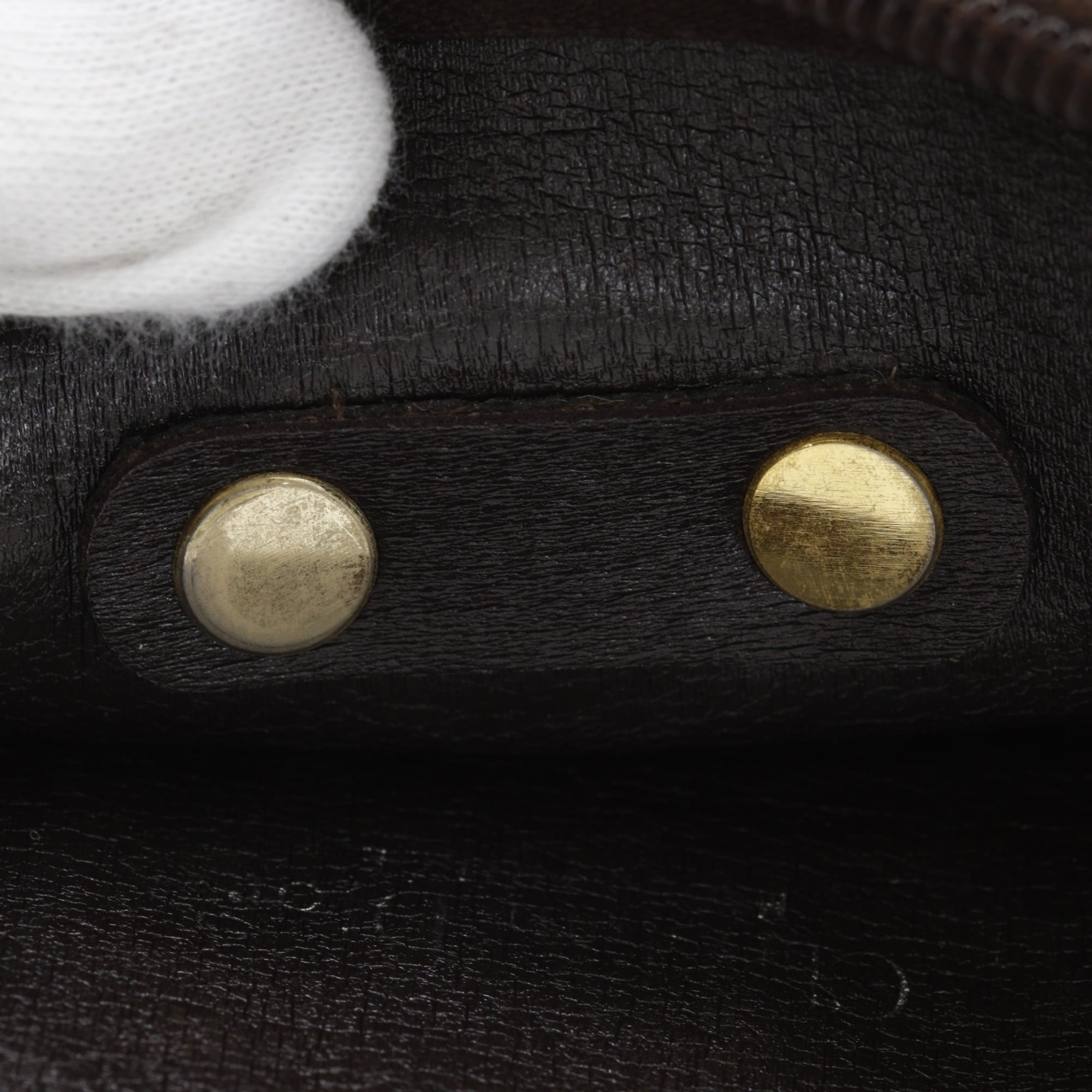 Christian Dior Brown Canvas Shoulder Bag (Pre-Owned)
