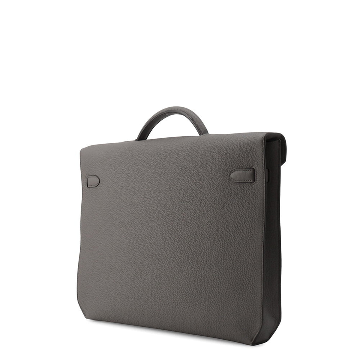 Hermes Etain Togo Leather Handbag (Pre-Owned)