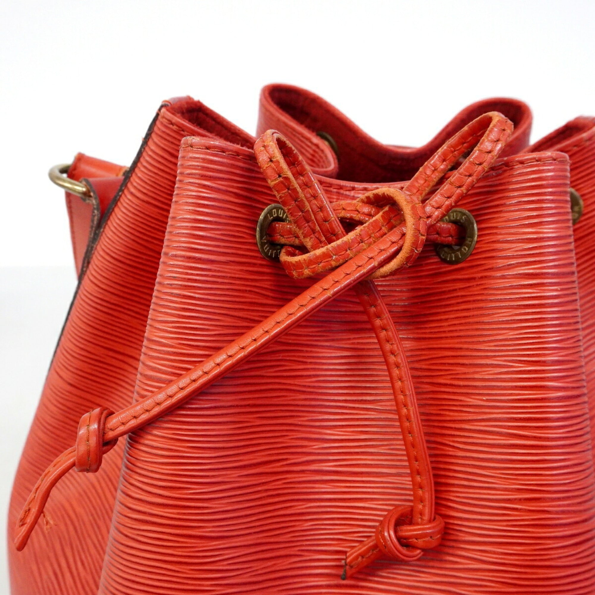 Louis Vuitton Castilian Red Shoulder Bag (Pre-Owned)