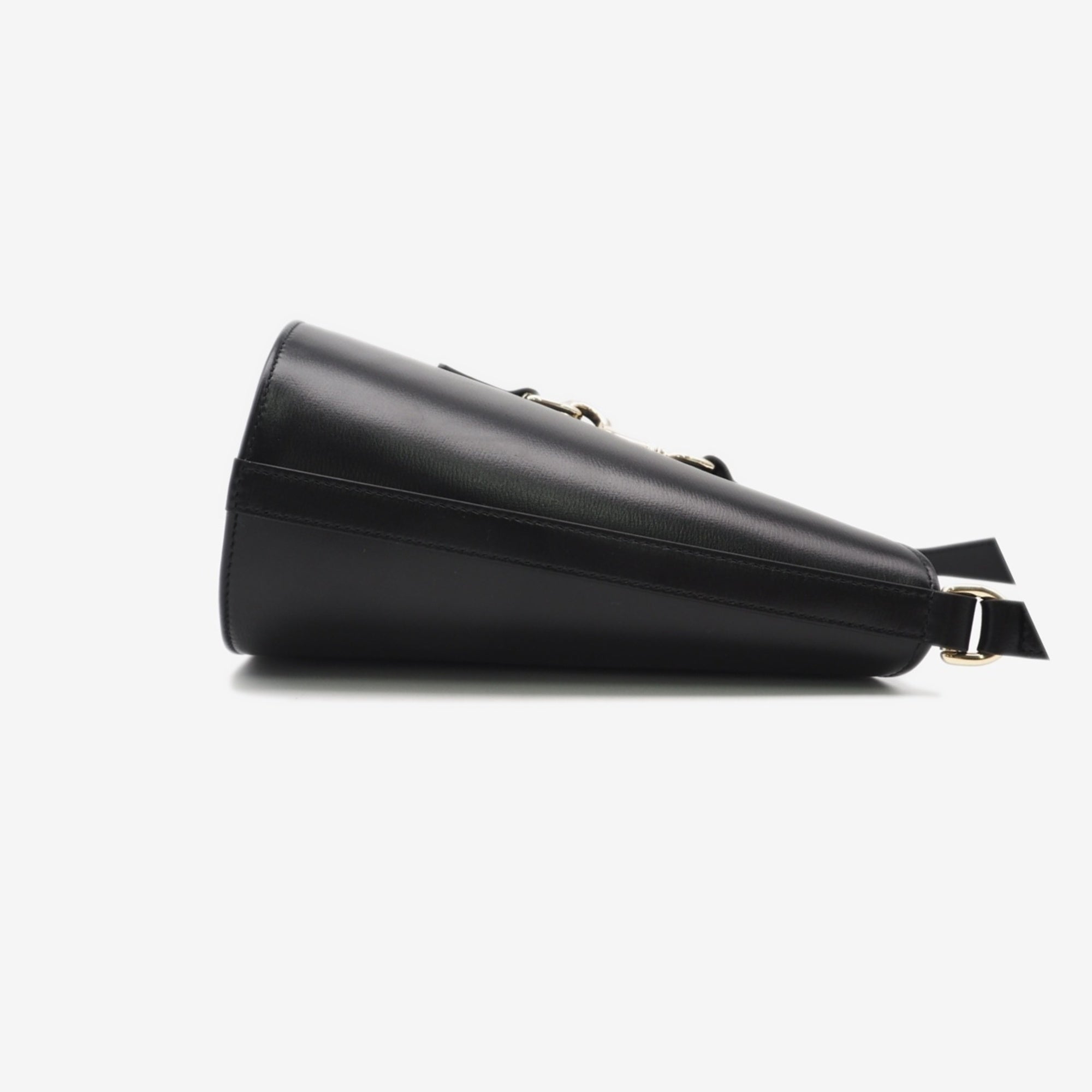 Gucci Black Leather Shoulder Bag (Pre-Owned)