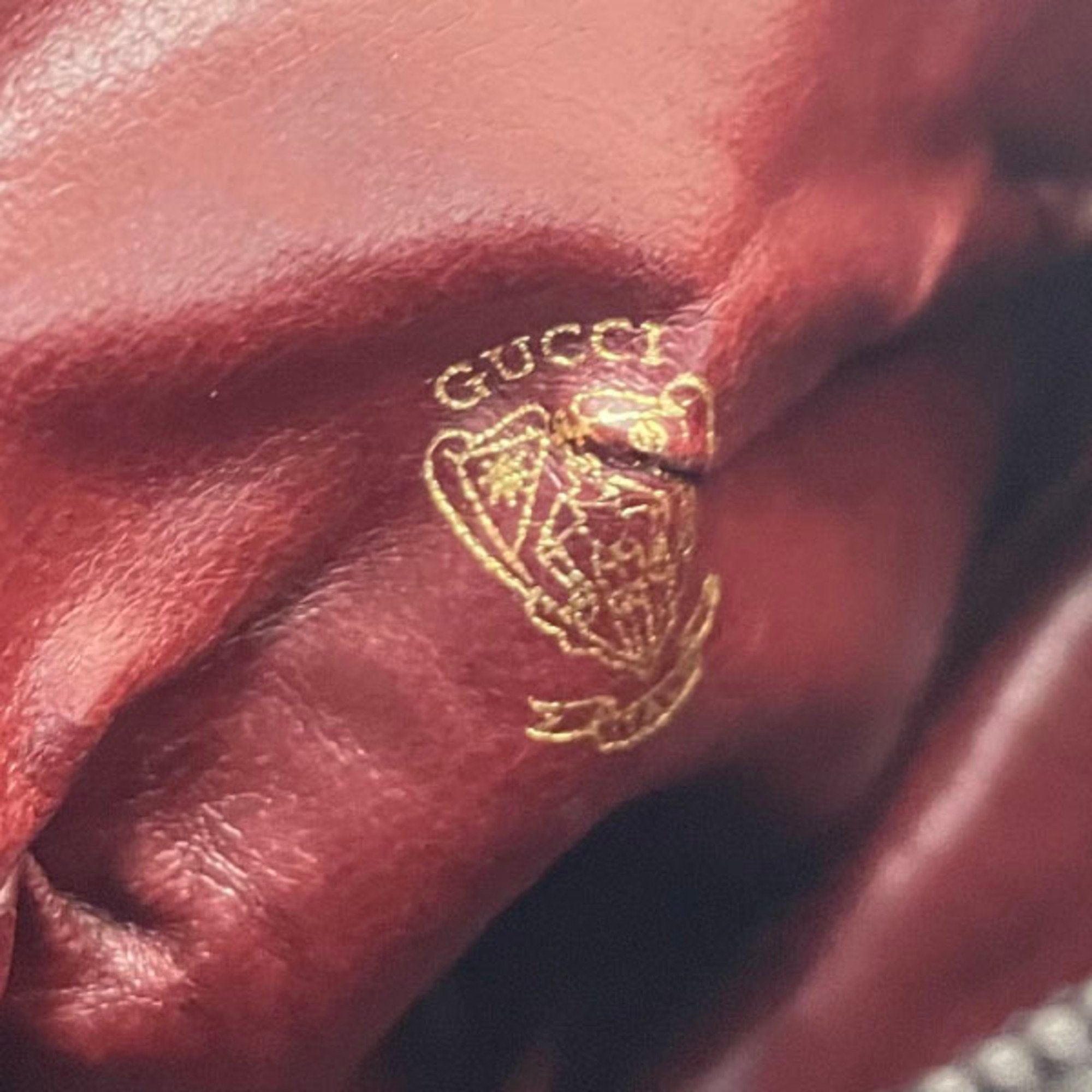 Gucci Black Leather Pouch (Pre-Owned)