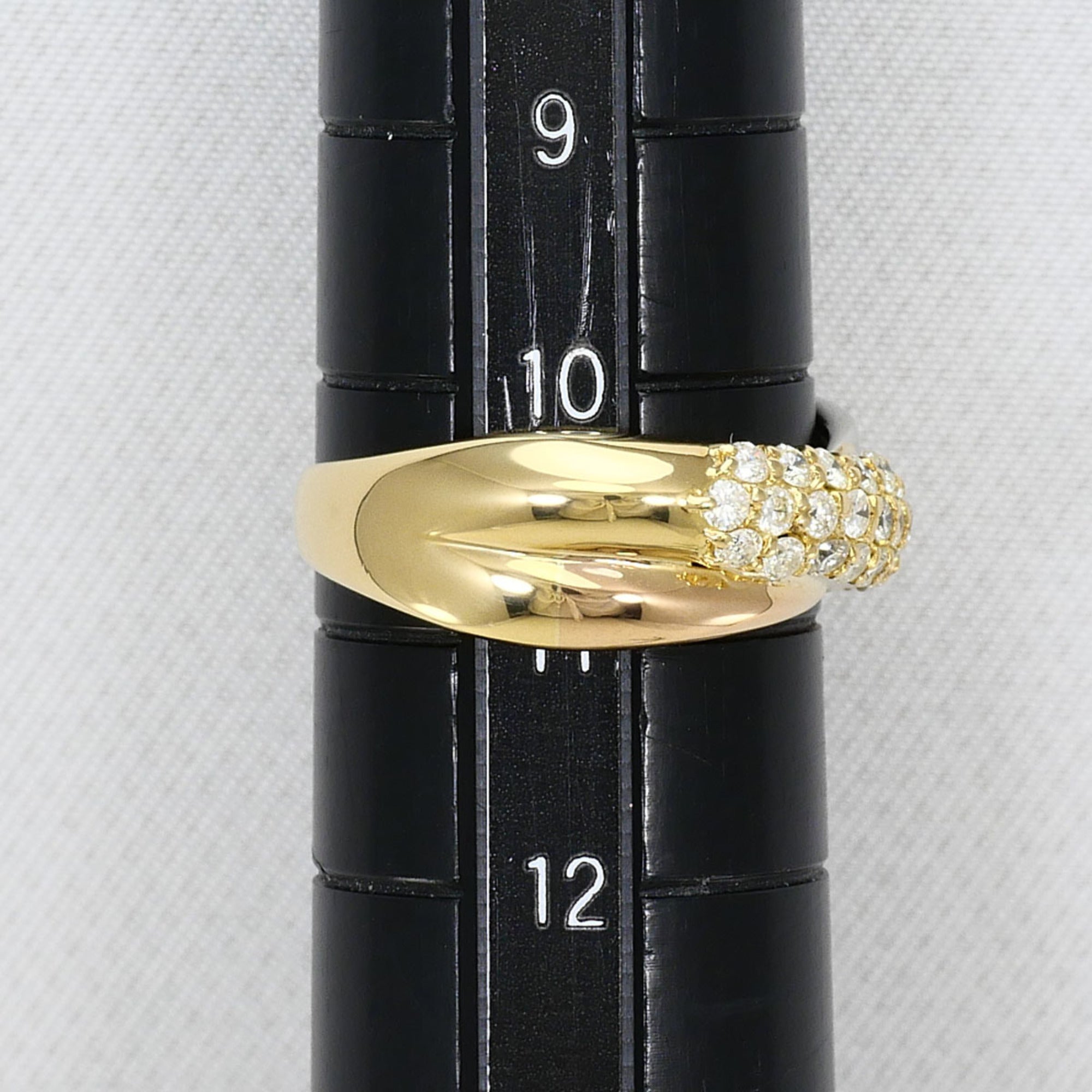 Unbranded Pink Gold Platinum Yellow Gold Yellow Gold (18K) Pink Gold (18K) Platinum 900 Band Ring (Pre-Owned)