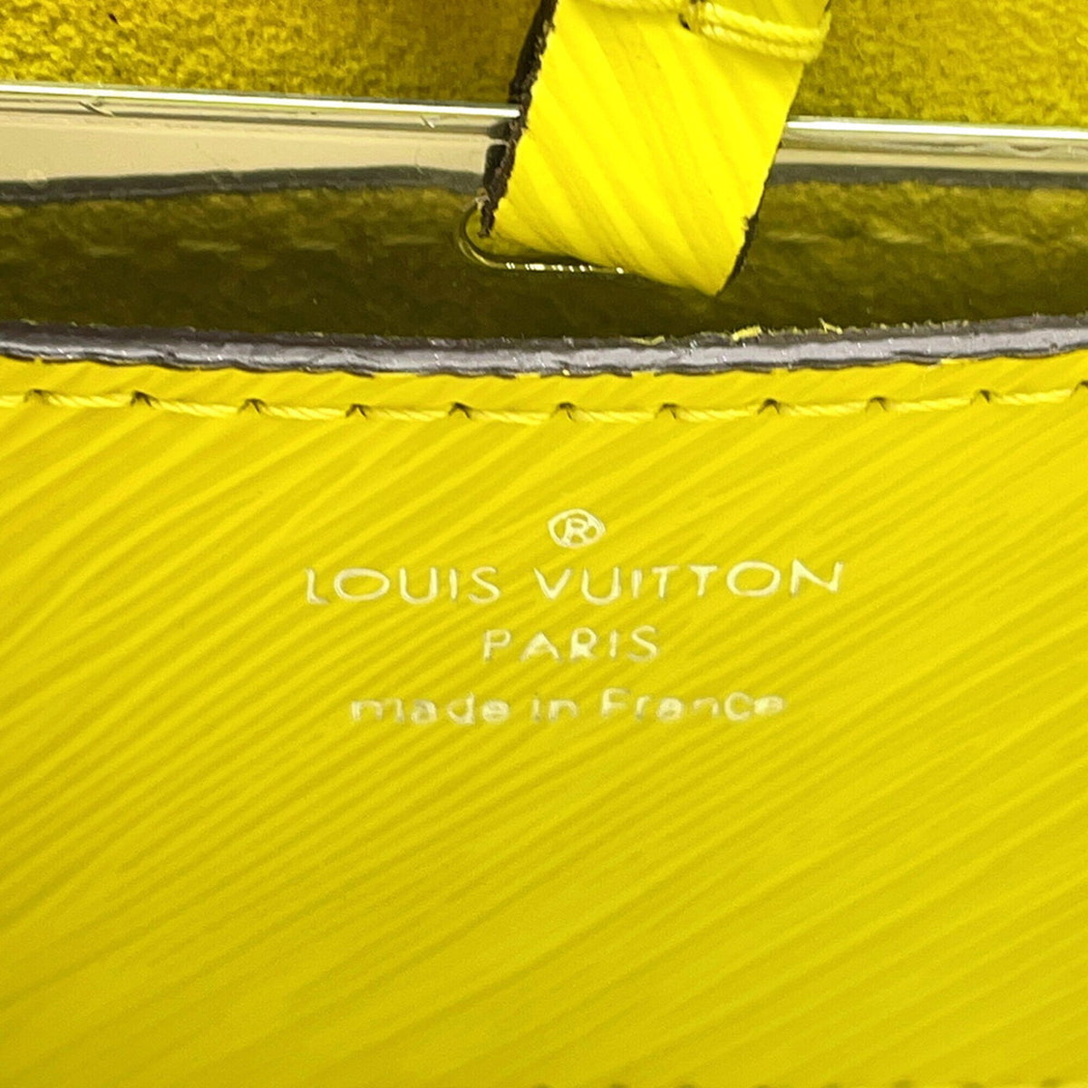 Louis Vuitton Yellow Epi Leather Handbag Shoulder Bag (Pre-Owned)