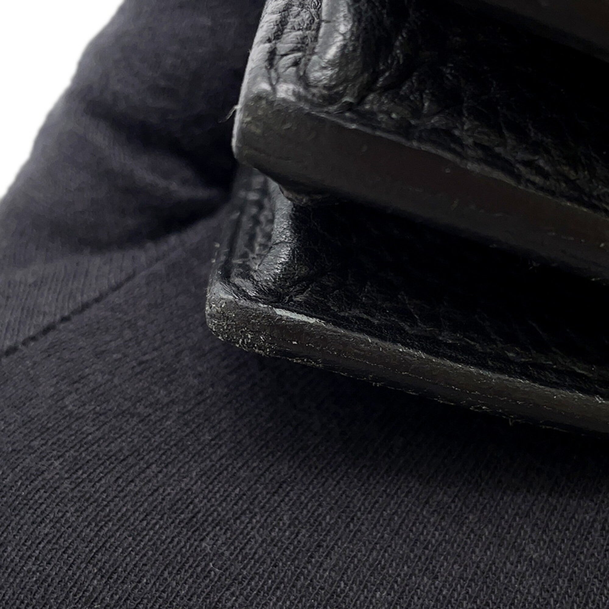 Hermes Black Togo Leather Briefcase (Pre-Owned)