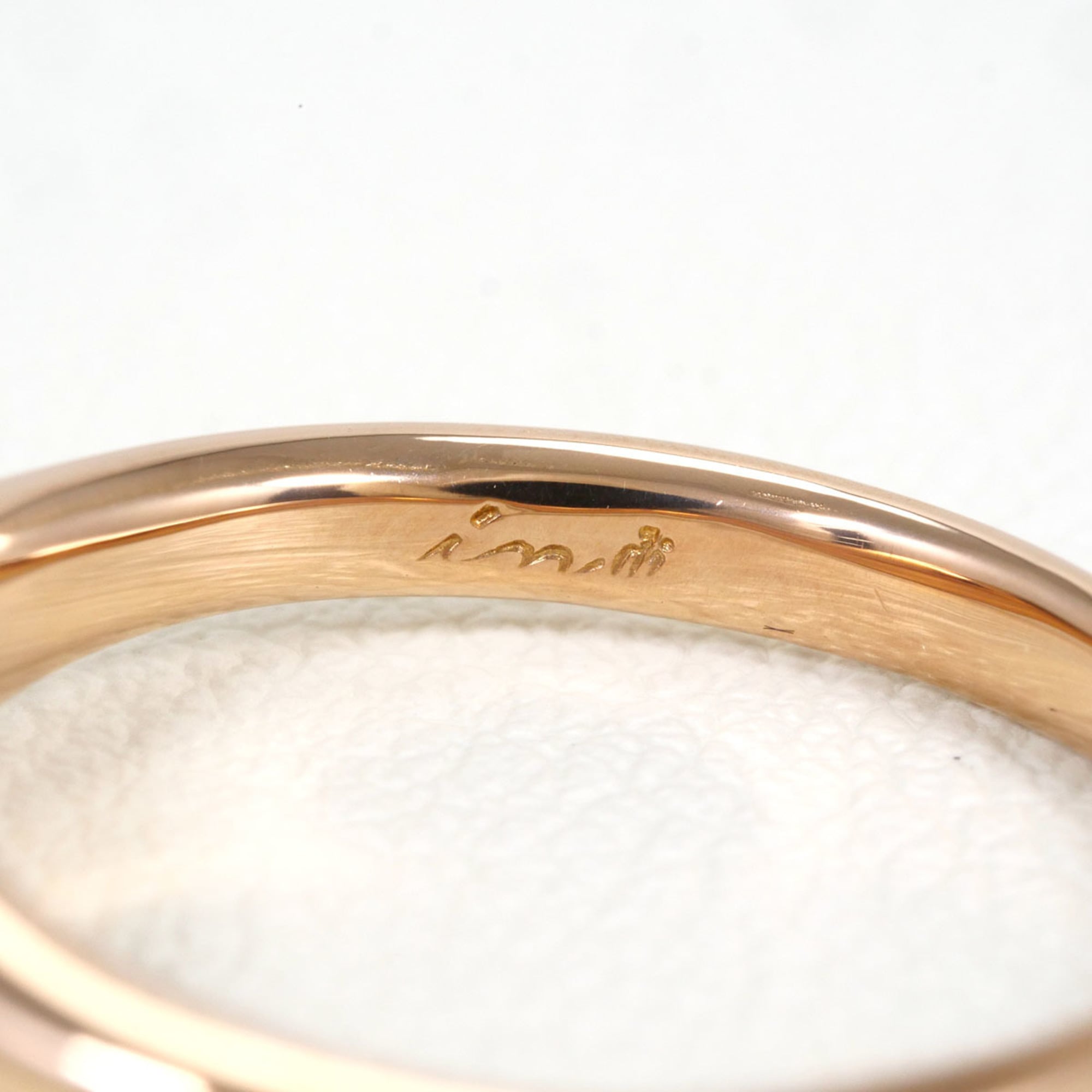 Unbranded Pink Gold Pink Gold (18K) Band Ring (Pre-Owned)